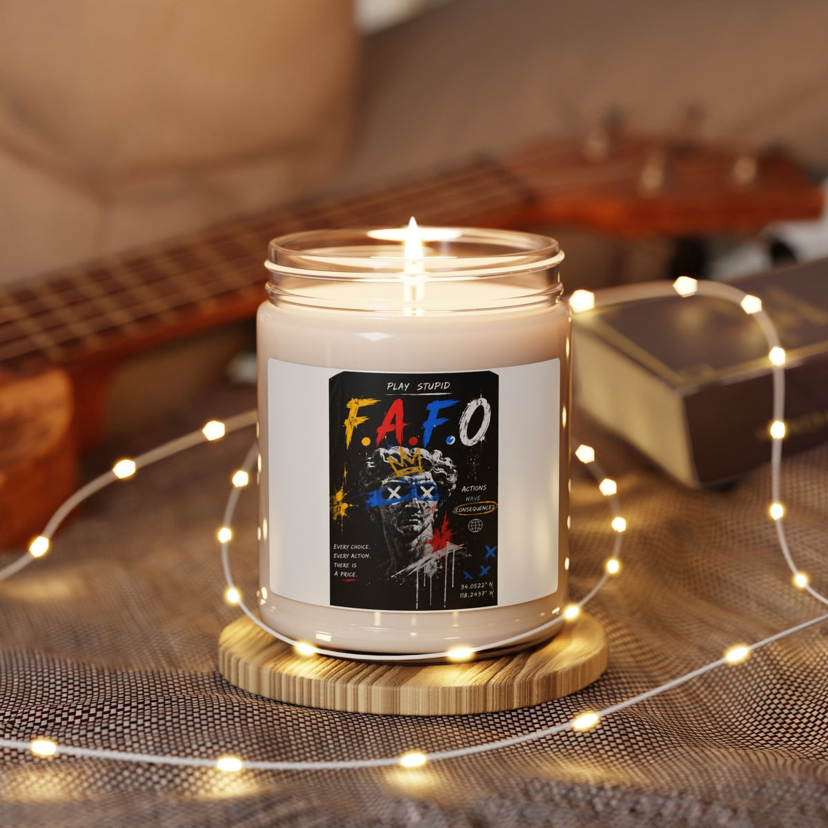 Urban Graffiti King Scented Candle 9oz