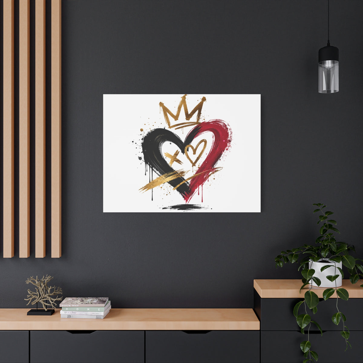 Crowned Heart Canvas