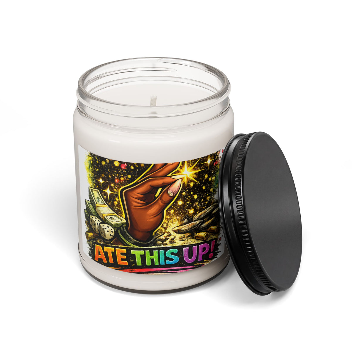 'Ate This Up!' Soy Candle (9oz)