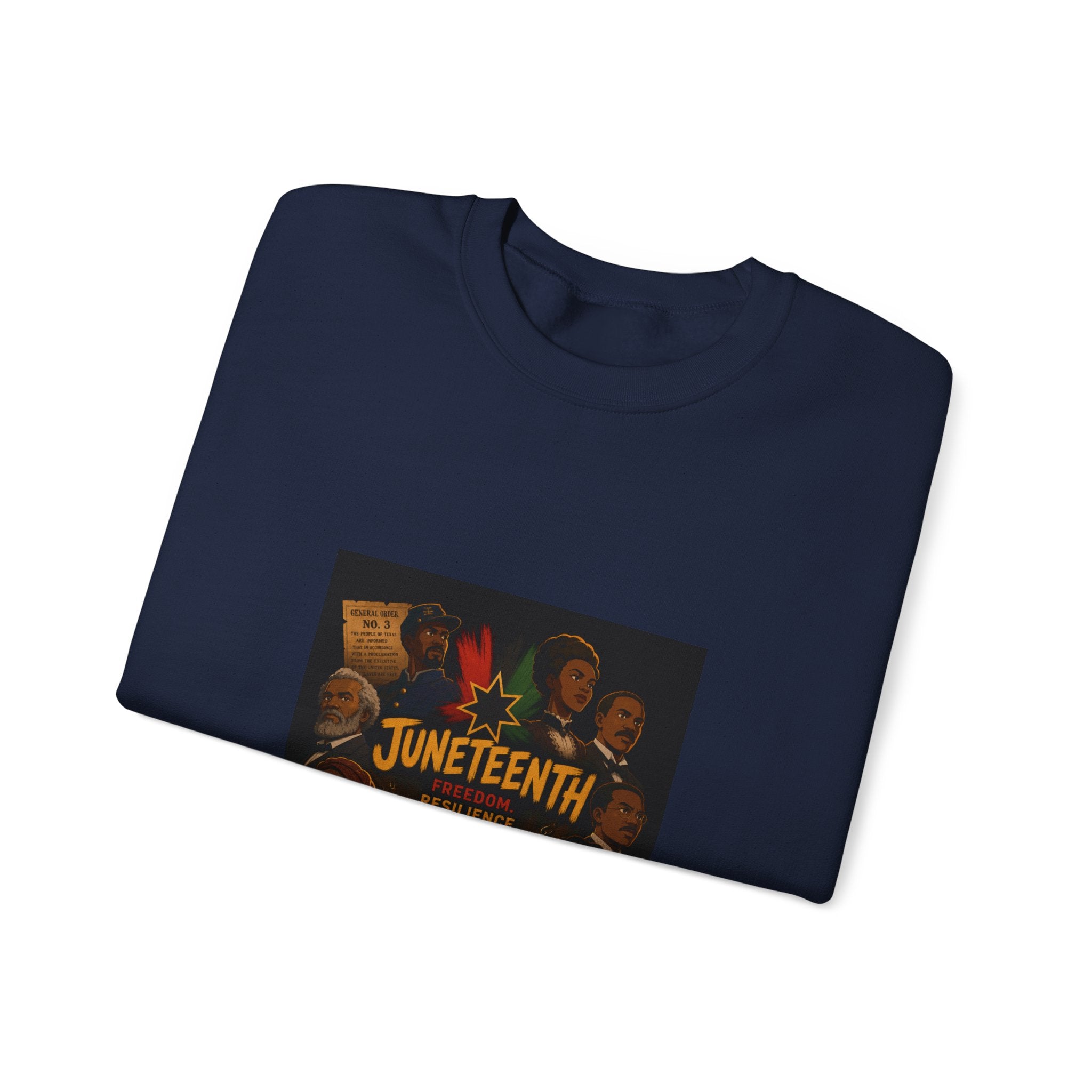 Juneteenth Celebration Sweatshirt — Black History Commemorative Crewneck