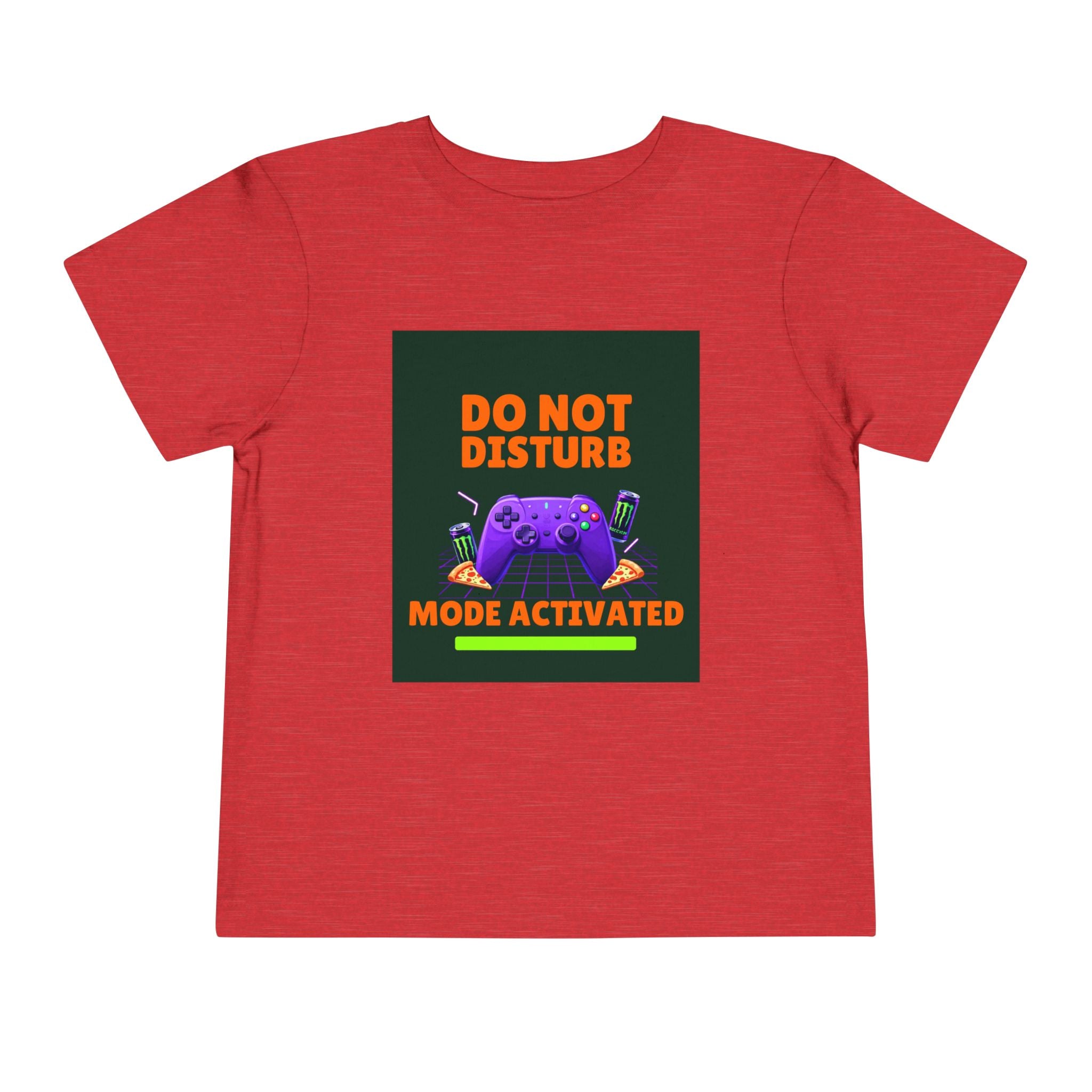 Do Not Disturb Mode Activated Toddler Tee — Gamer Controller Graphic Shirt