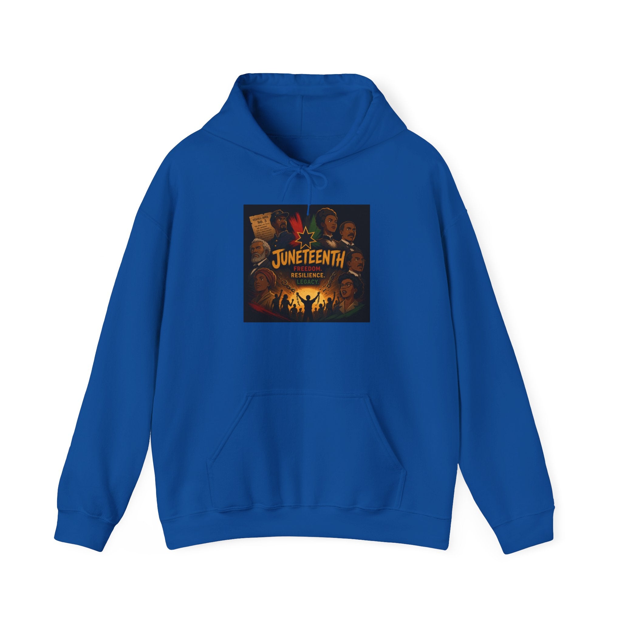 Juneteenth Hoodie — 'Unstoppable Legacy' Commemoration Pullover