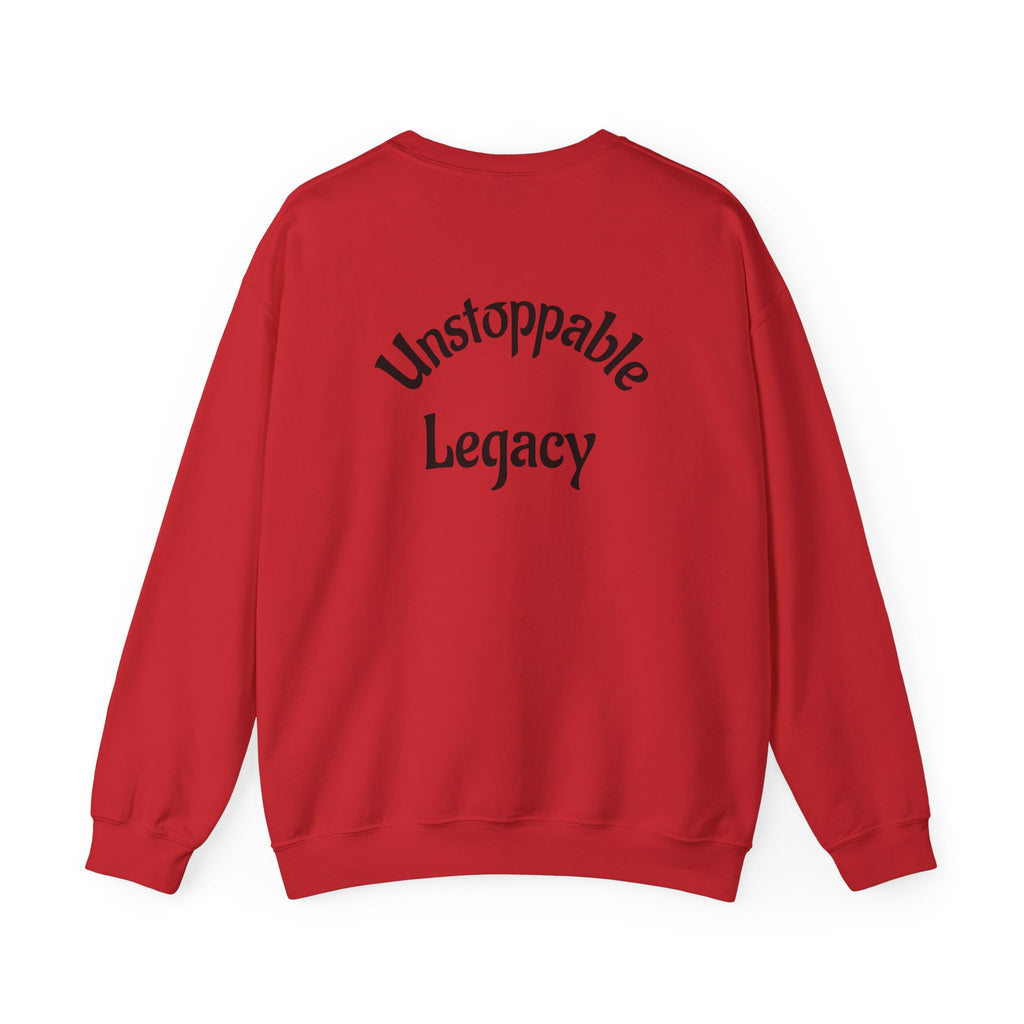 Juneteenth Crewneck Sweatshirt — "Unstoppable Legacy" Commemorative Jun 19 1865 Design