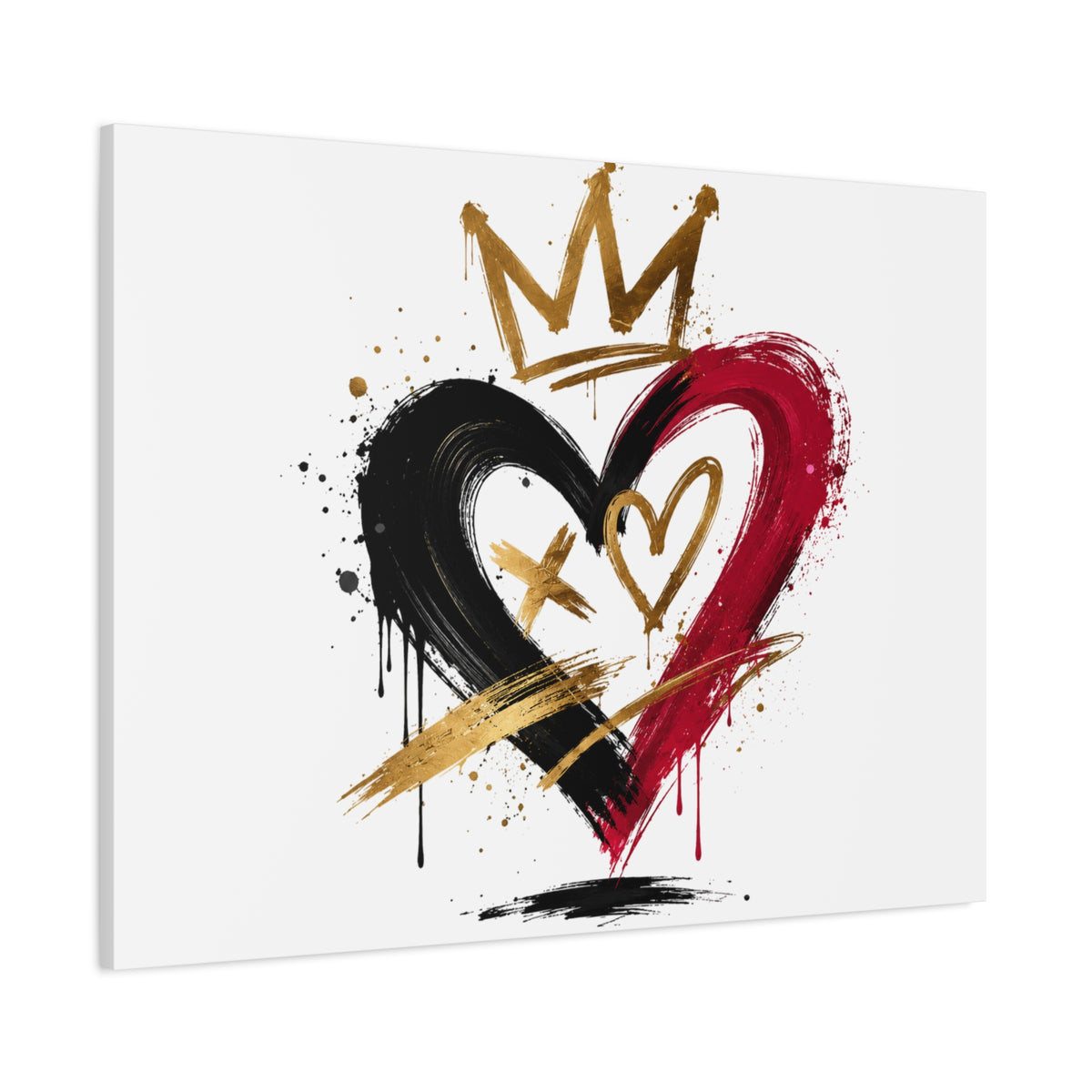 Crowned Heart Canvas