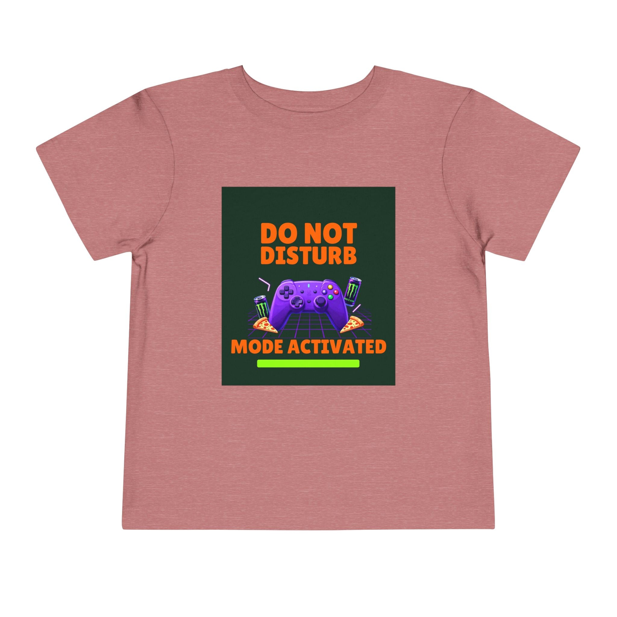 Do Not Disturb Mode Activated Toddler Tee — Gamer Controller Graphic Shirt