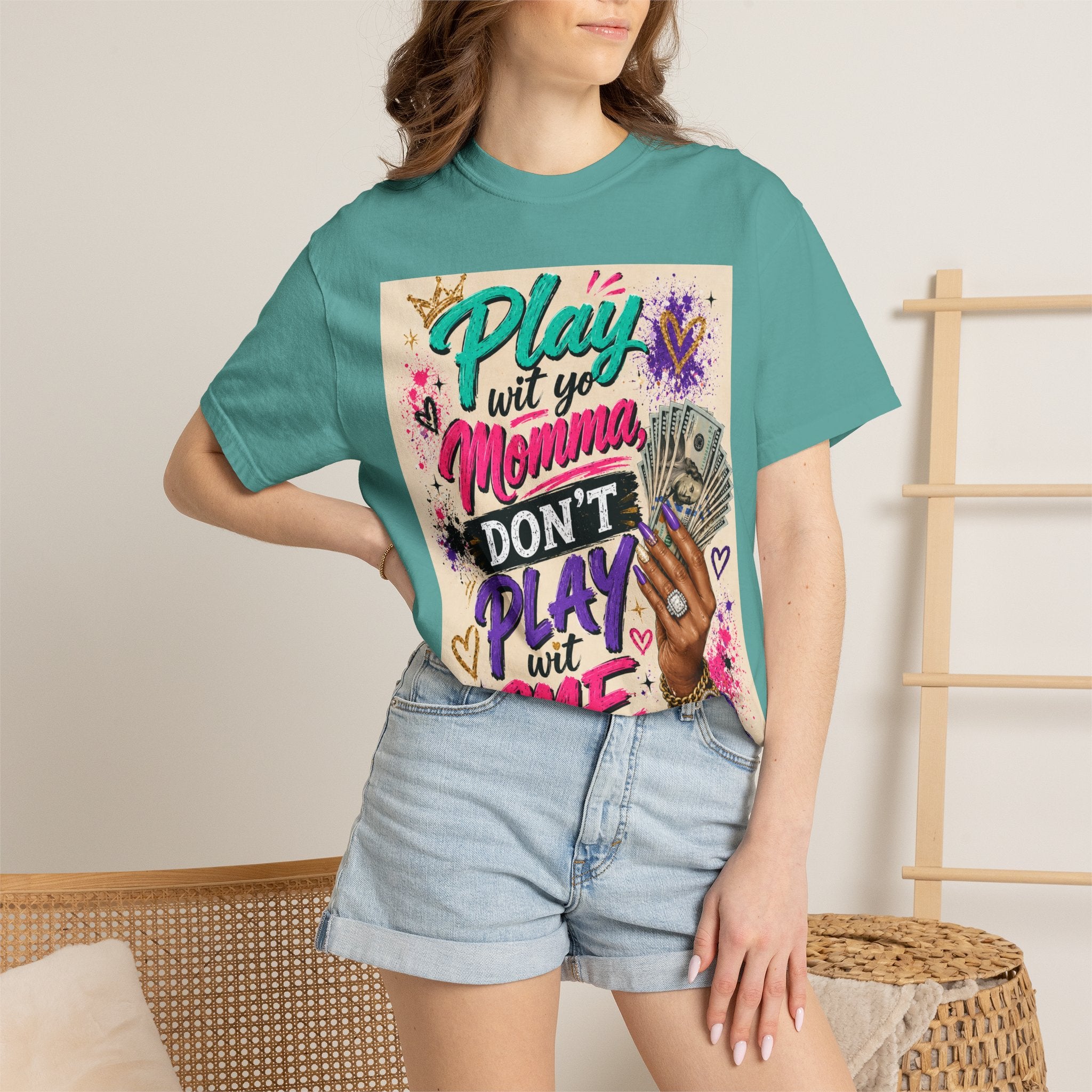 Play Wit Yo Momma Don’t Play Wit Me T-Shirt — Bold Streetwear Graphic Tee