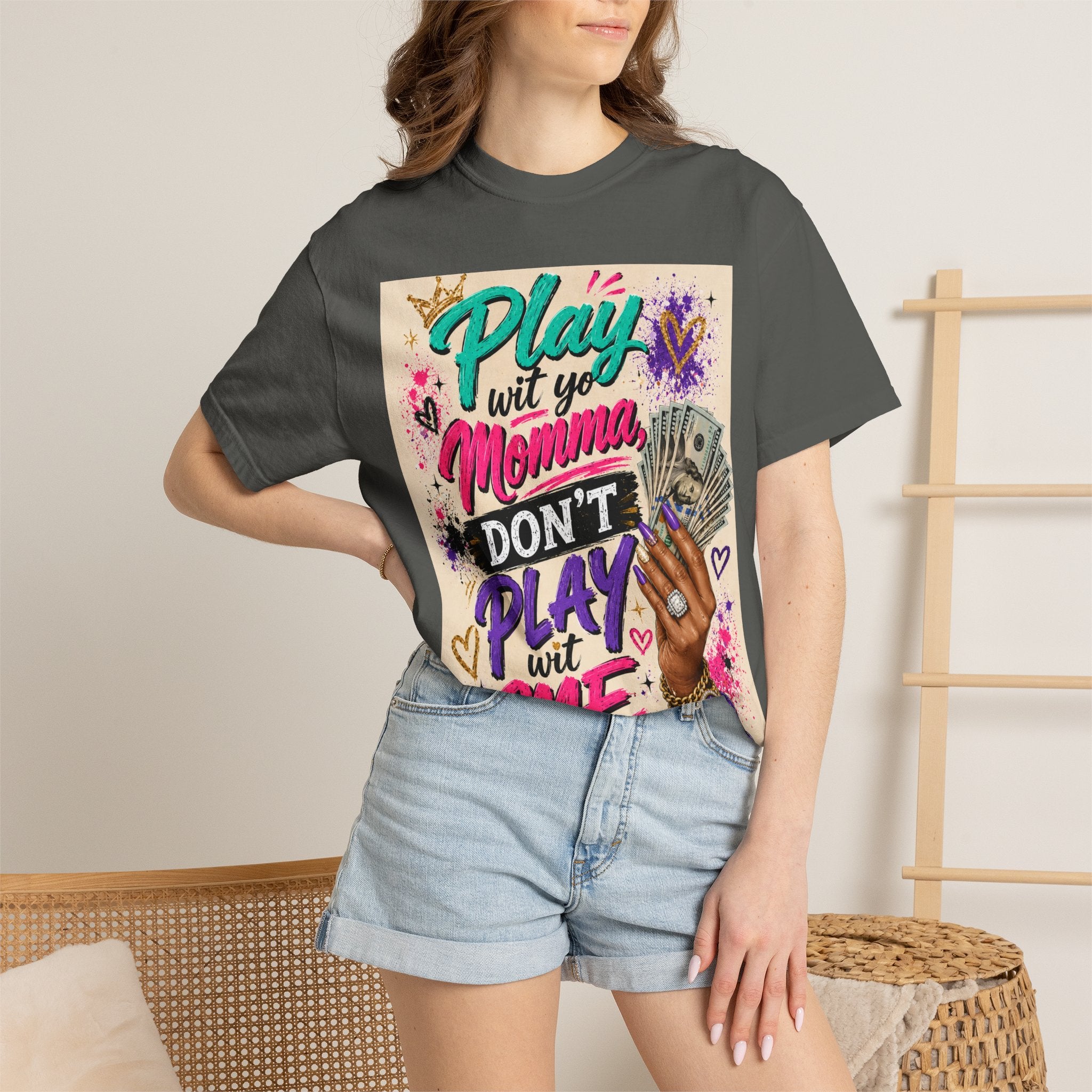 Play Wit Yo Momma Don’t Play Wit Me T-Shirt — Bold Streetwear Graphic Tee