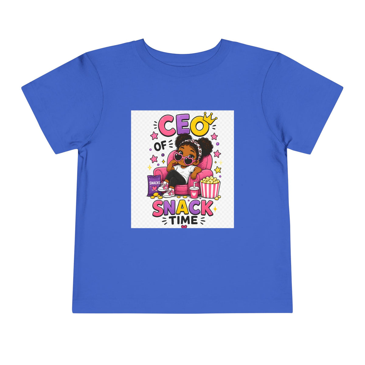"CEO of Snack Time" Toddler Tee
