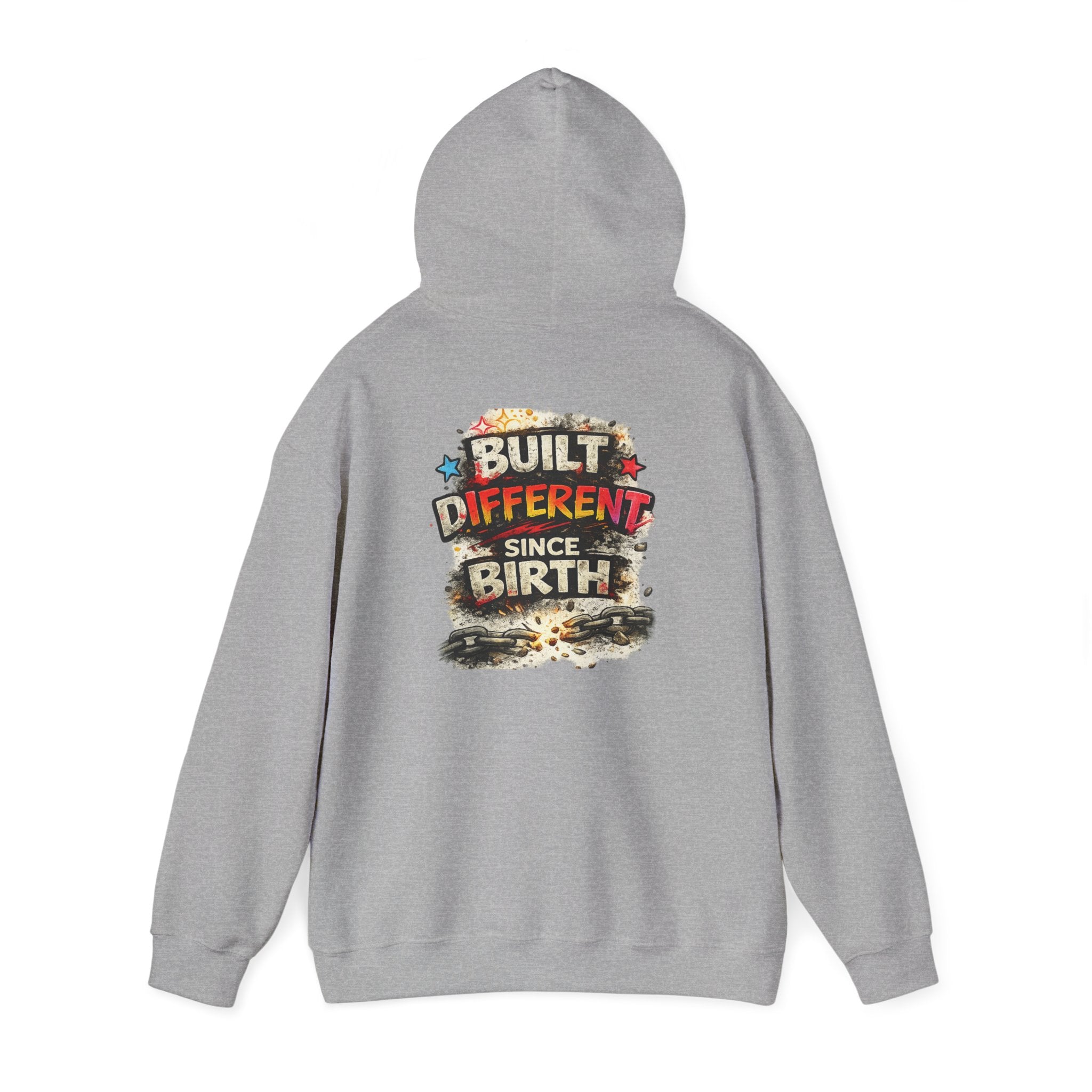 Hoodie — 'Ate This Up!' Retro Cosmic Hand Graphic Hoodie