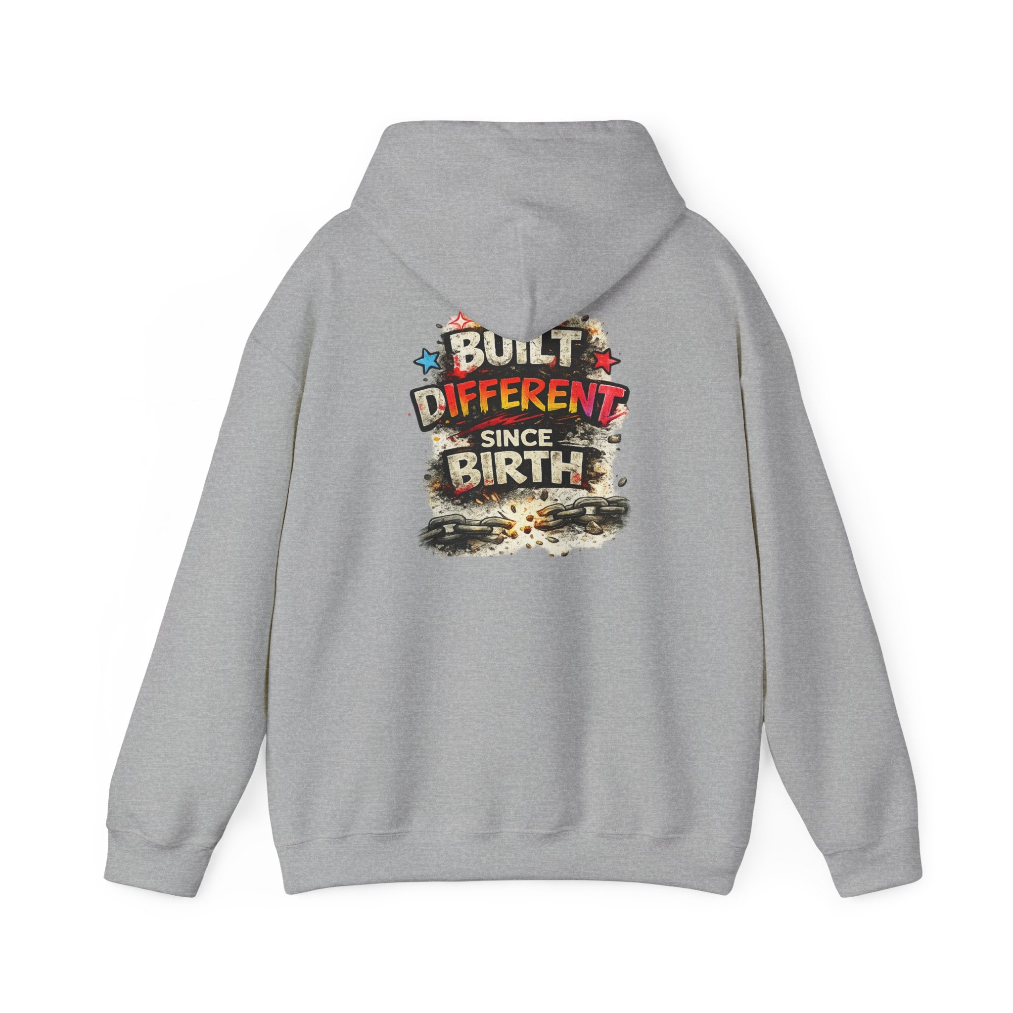 Hoodie — 'Ate This Up!' Retro Cosmic Hand Graphic Hoodie