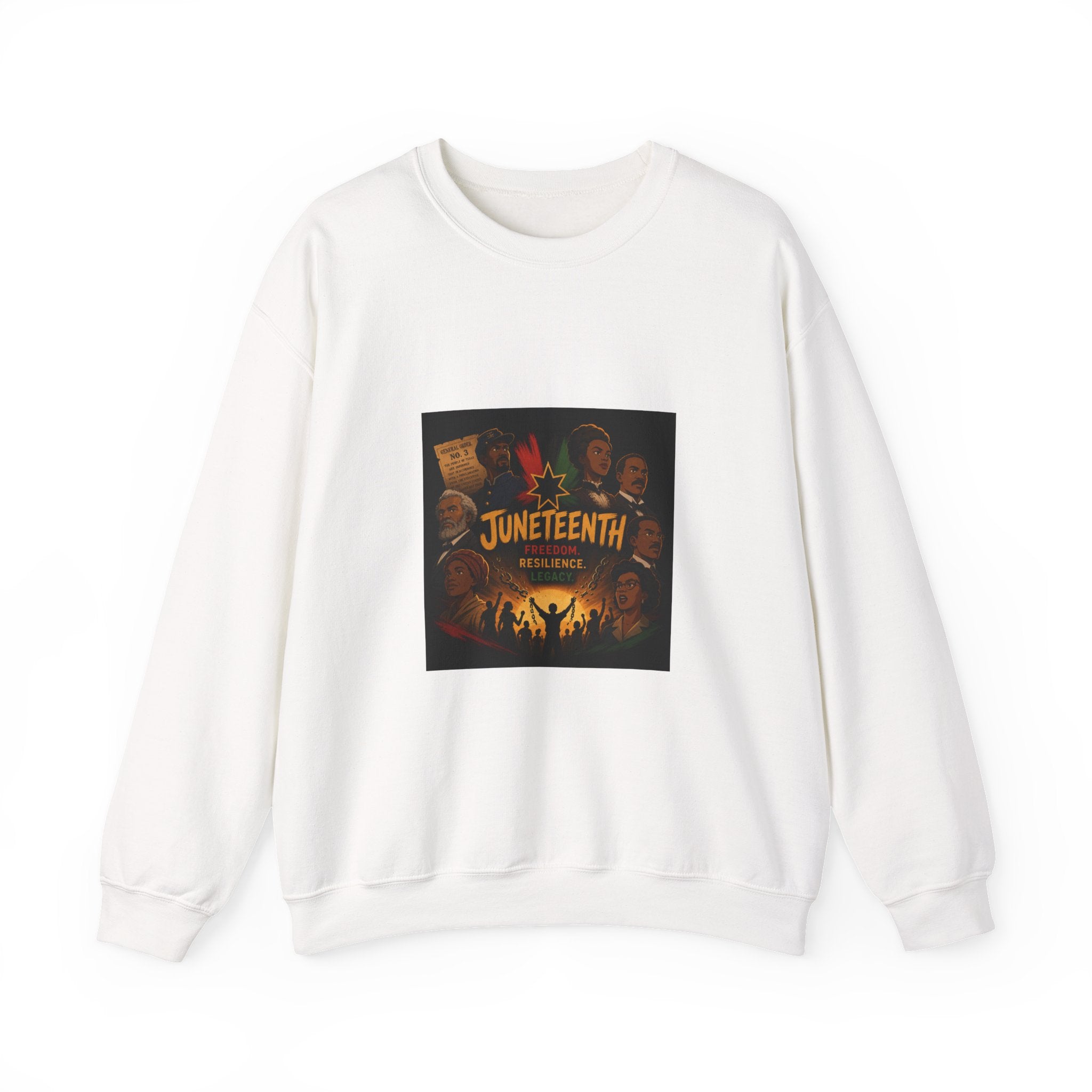 Juneteenth Celebration Sweatshirt — Black History Commemorative Crewneck