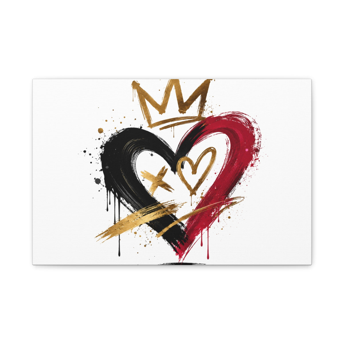 Crowned Heart Canvas