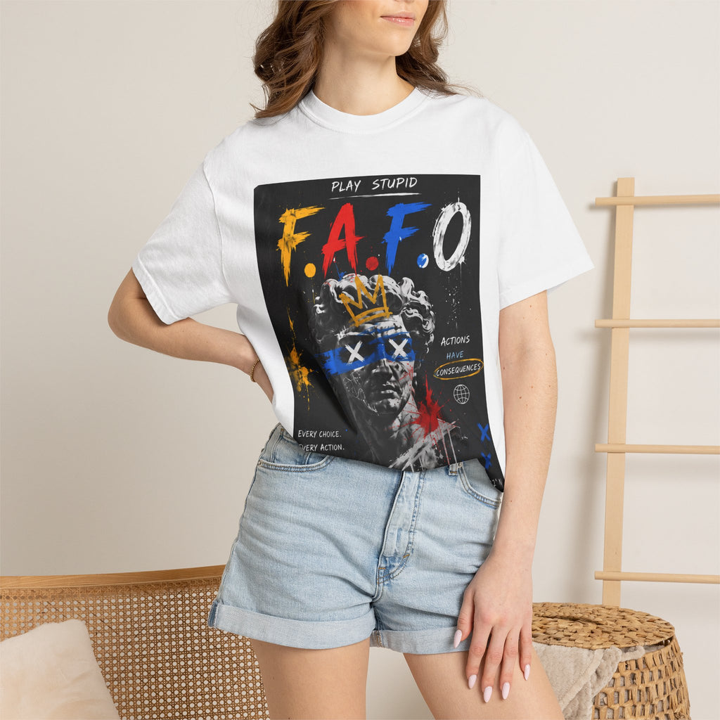 FAFO Graphic T-Shirt — 'Fuck Around and Find Out' Streetwear Tee