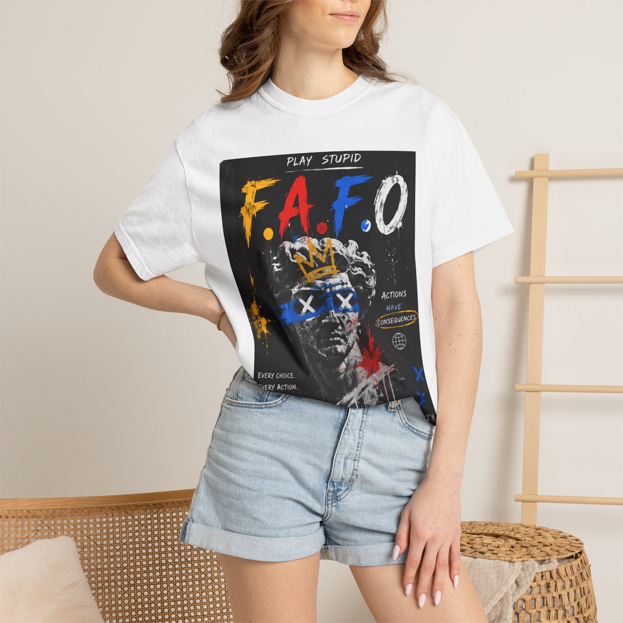 FAFO Graphic T-Shirt — 'Fuck Around and Find Out' Streetwear Tee