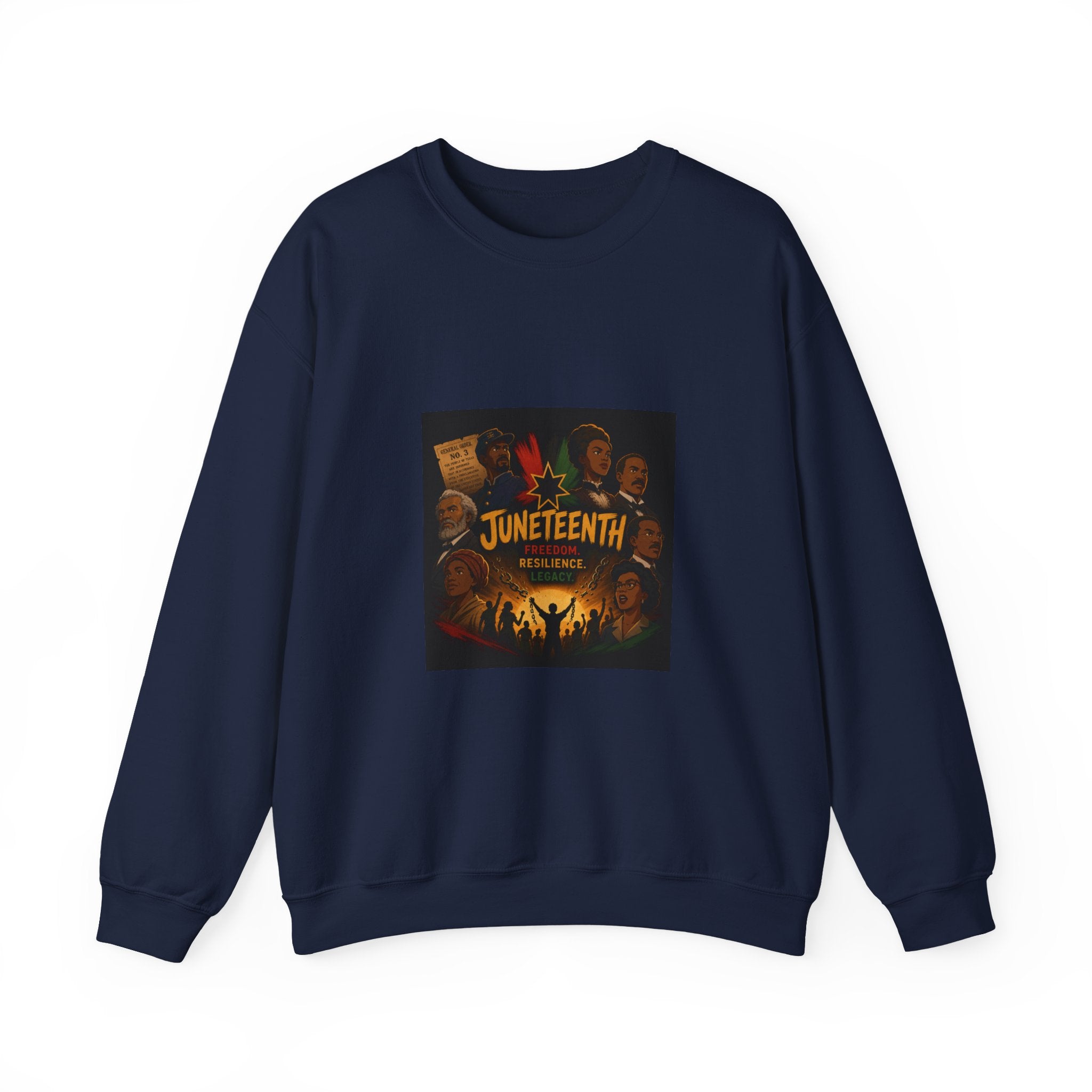 Juneteenth Celebration Sweatshirt — Black History Commemorative Crewneck