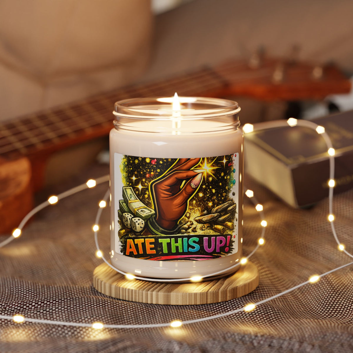 'Ate This Up!' Soy Candle  (9oz)