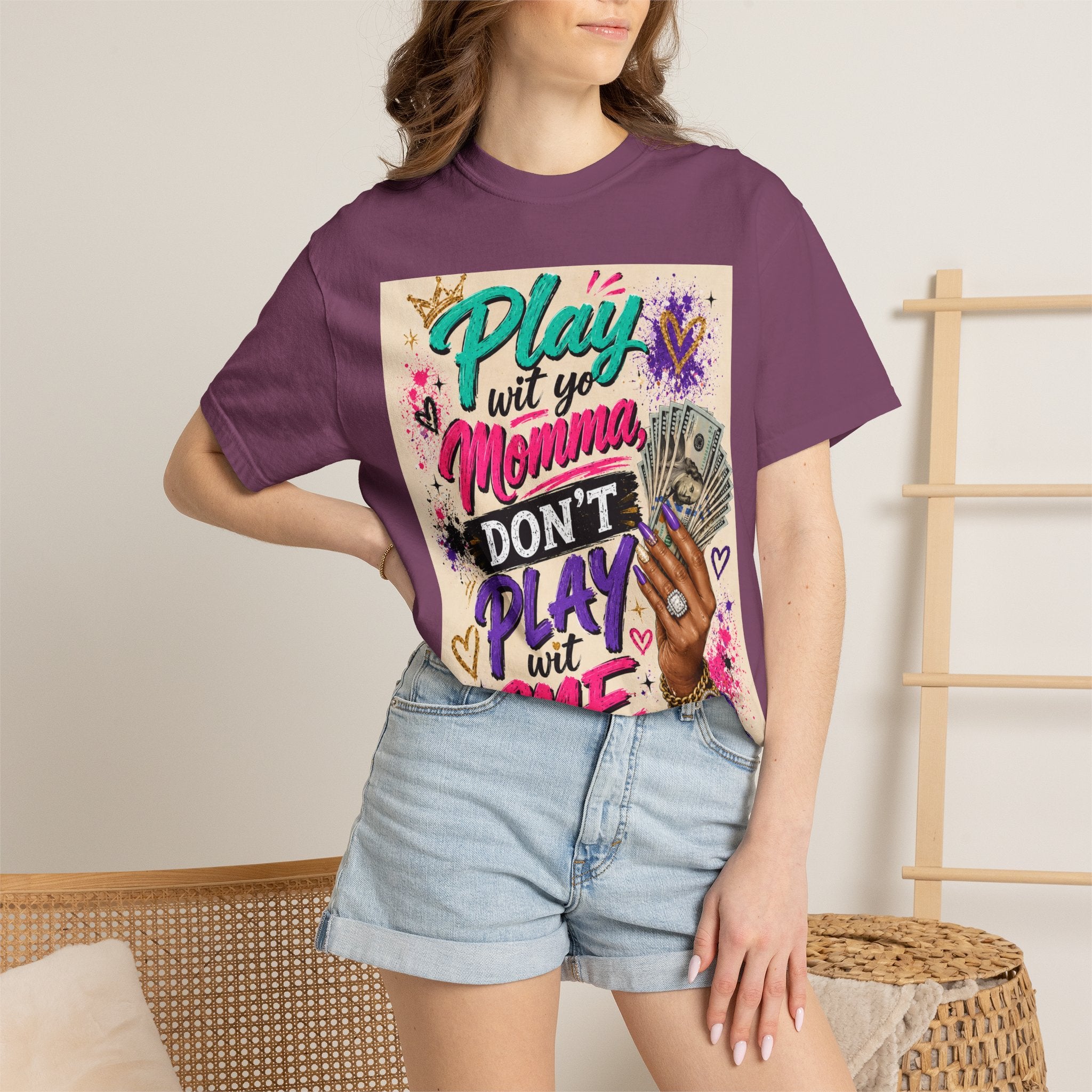 Play Wit Yo Momma Don’t Play Wit Me T-Shirt — Bold Streetwear Graphic Tee