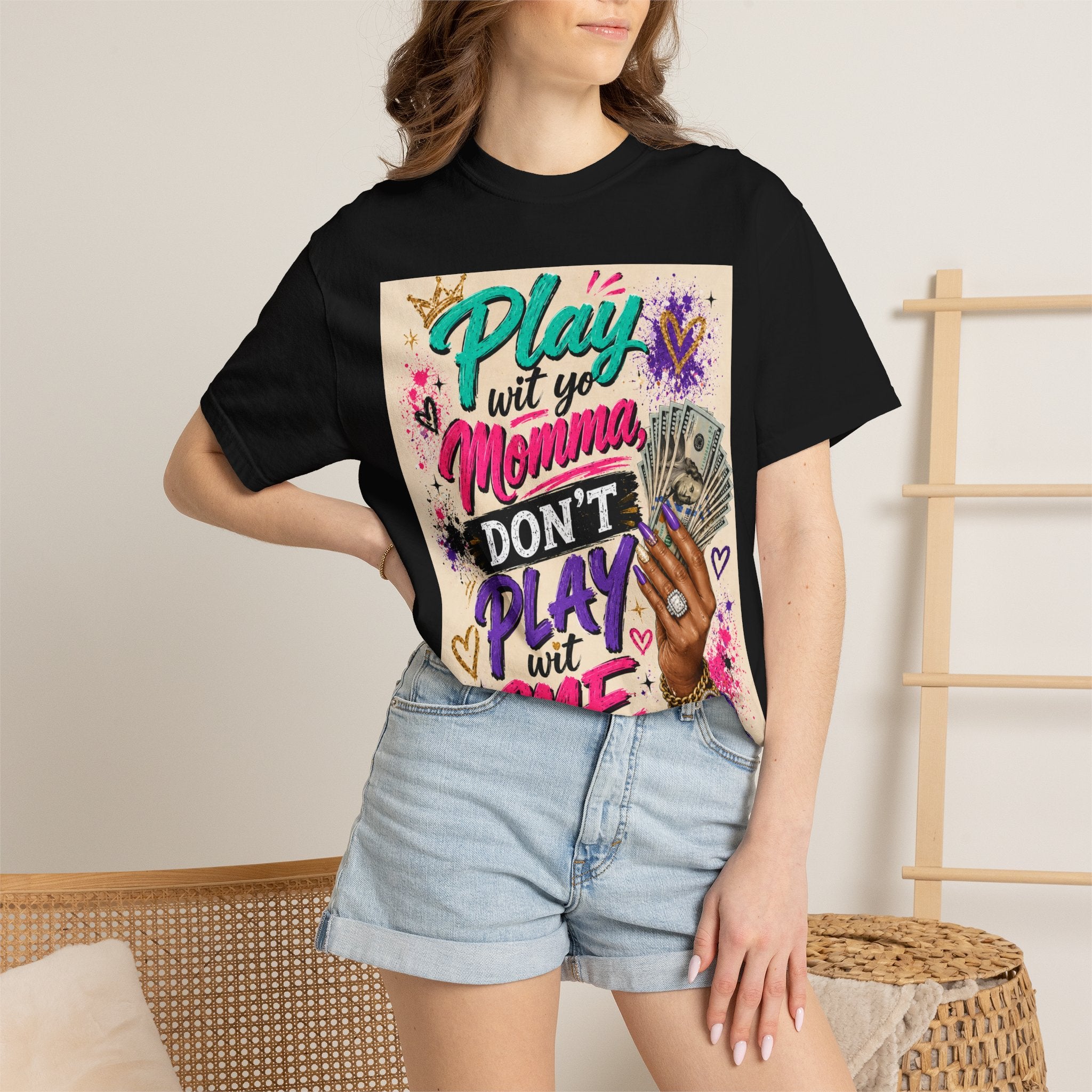 Play Wit Yo Momma Don’t Play Wit Me T-Shirt — Bold Streetwear Graphic Tee