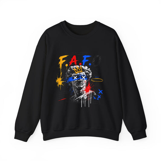 F.A.F.O Graffiti Bust Artwork Sweatshirt