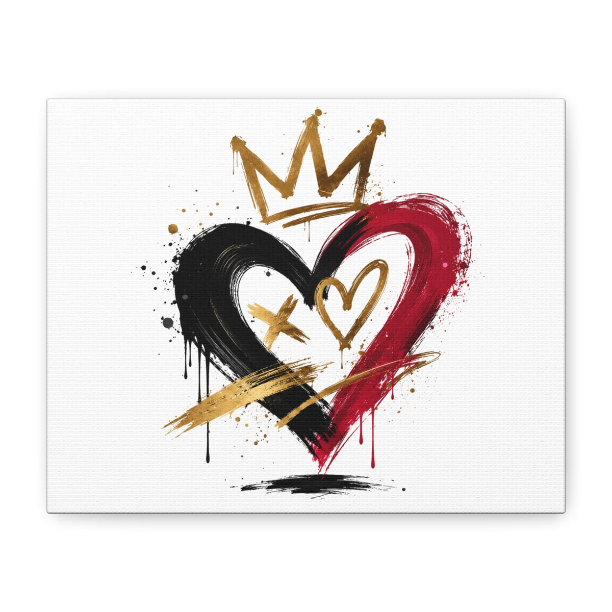 Crowned Heart Canvas