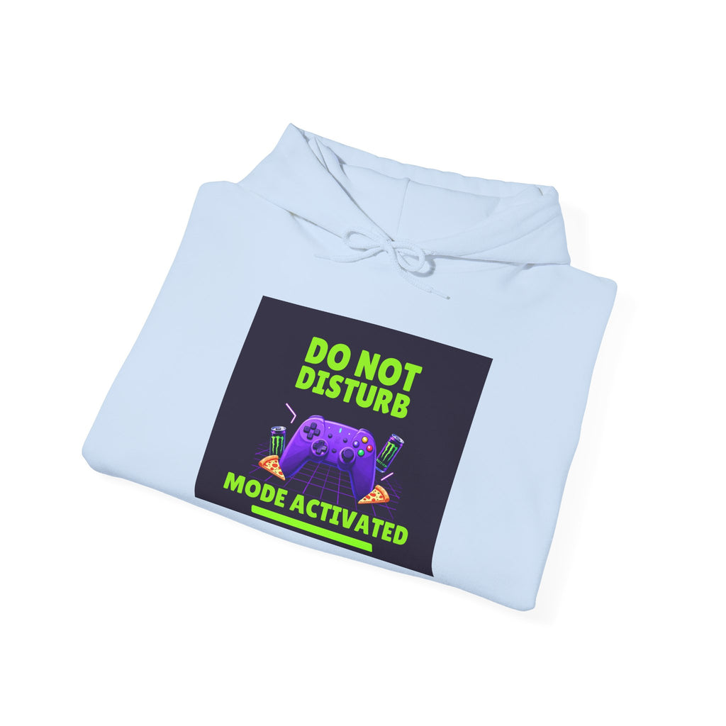 Do Not Disturb Hoodie — "Mode Activated" Gaming Pullover