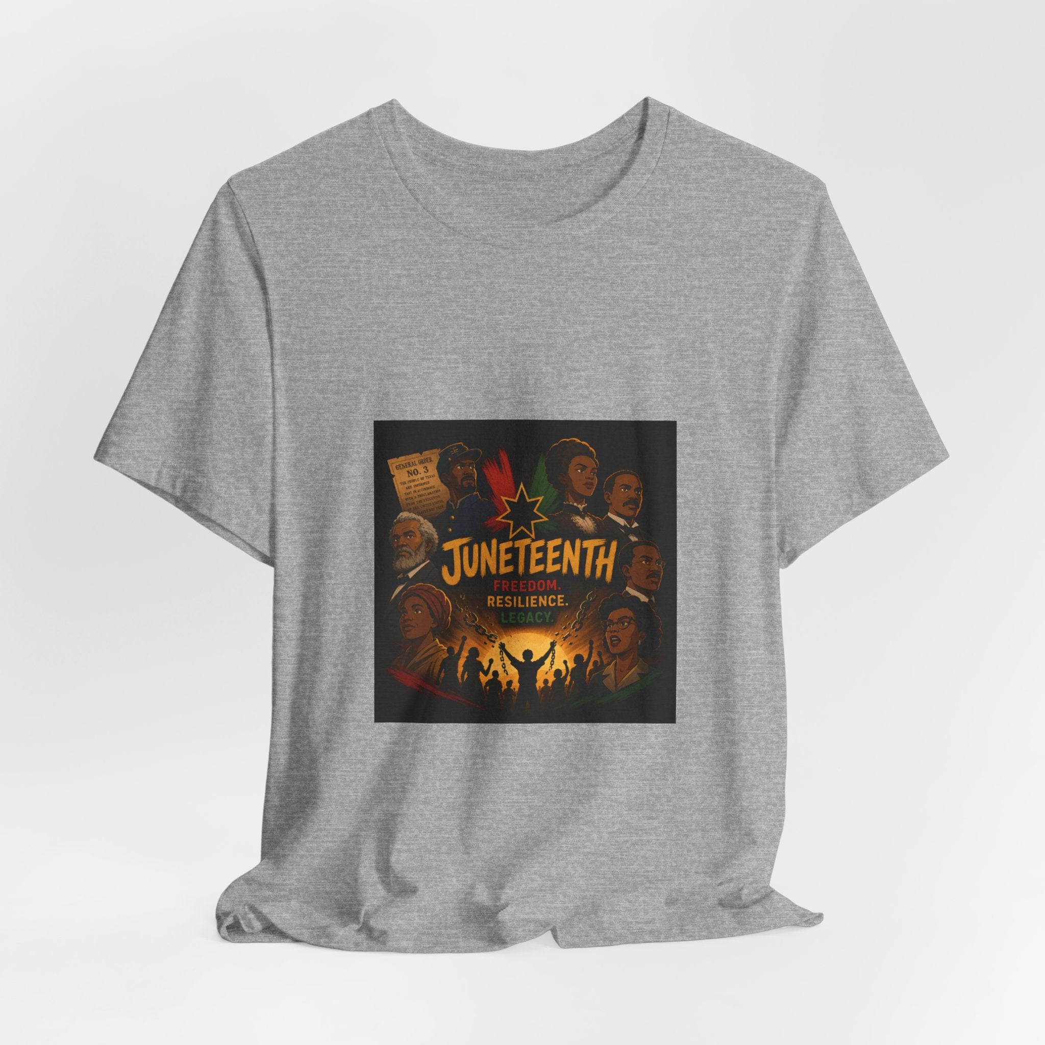 T-Shirt — Bold Typographic Design Tee
