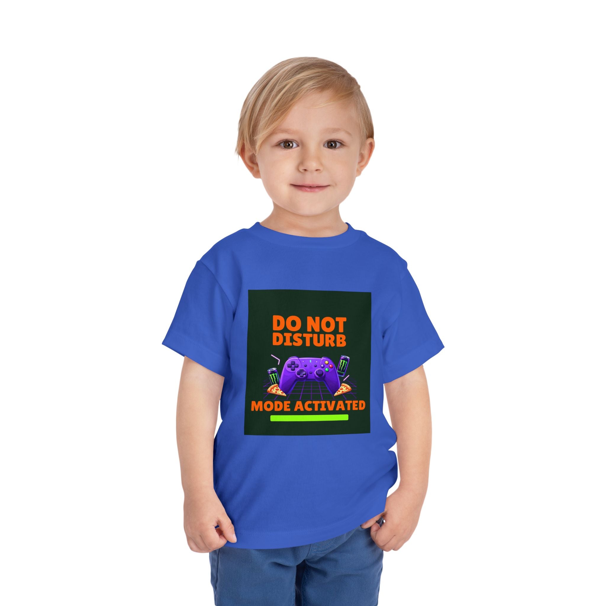 Do Not Disturb Mode Activated Toddler Tee — Gamer Controller Graphic Shirt