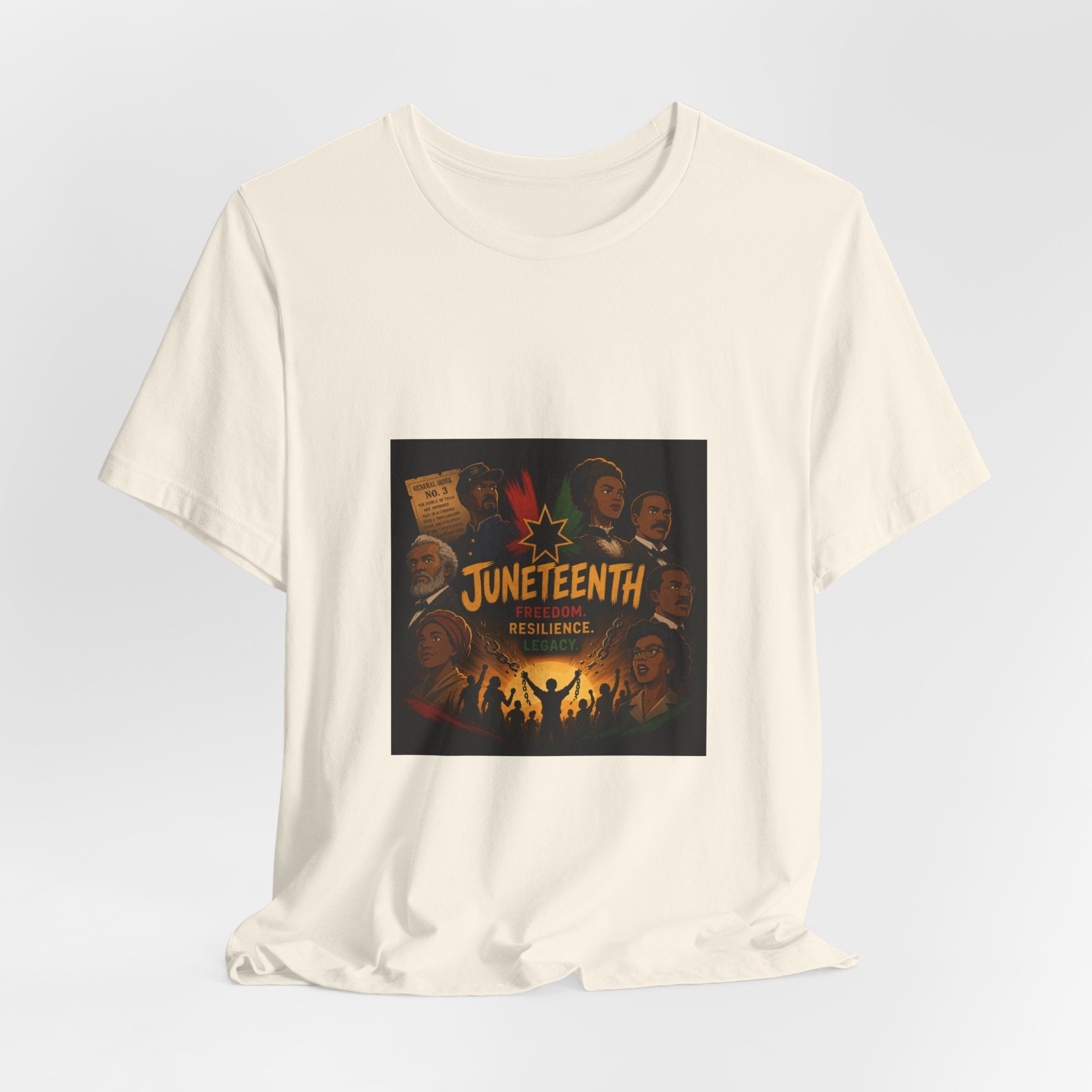 T-Shirt — Bold Typographic Design Tee