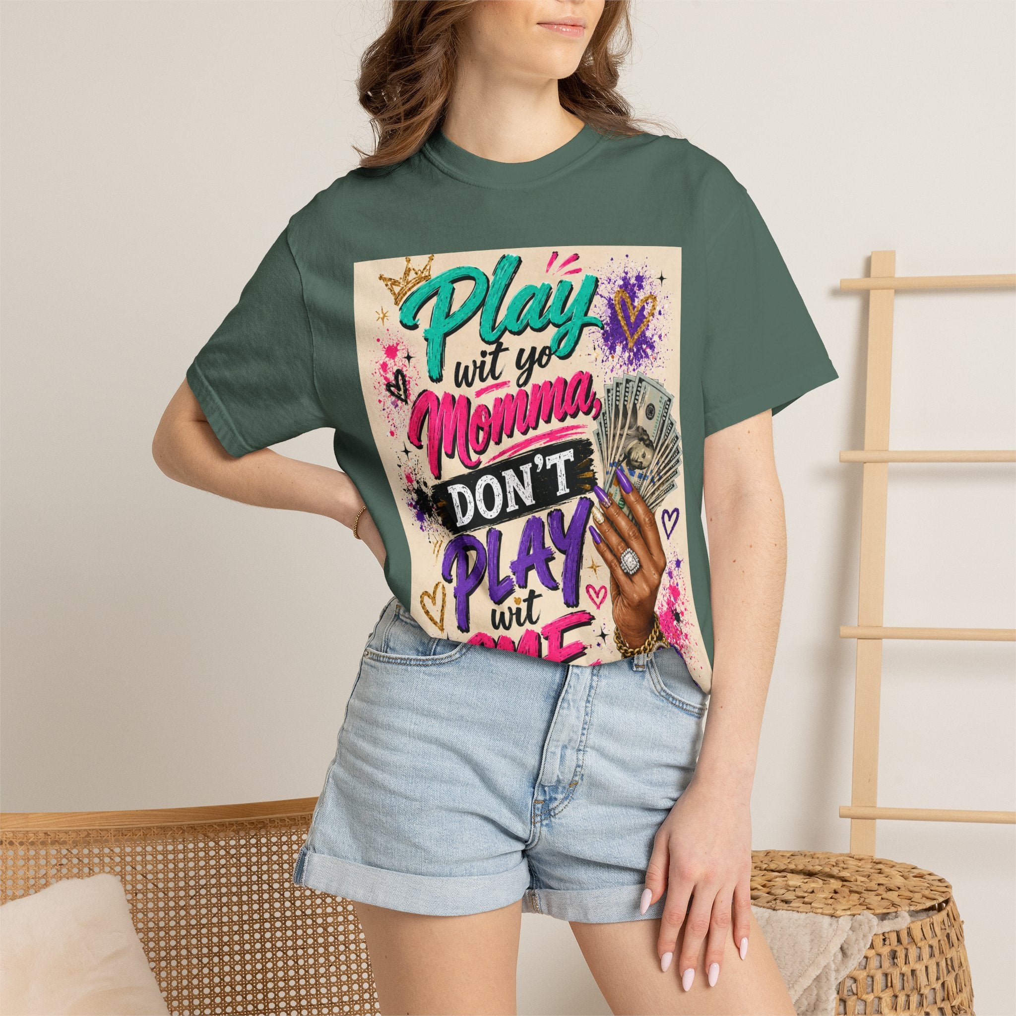 Play Wit Yo Momma Don’t Play Wit Me T-Shirt — Bold Streetwear Graphic Tee