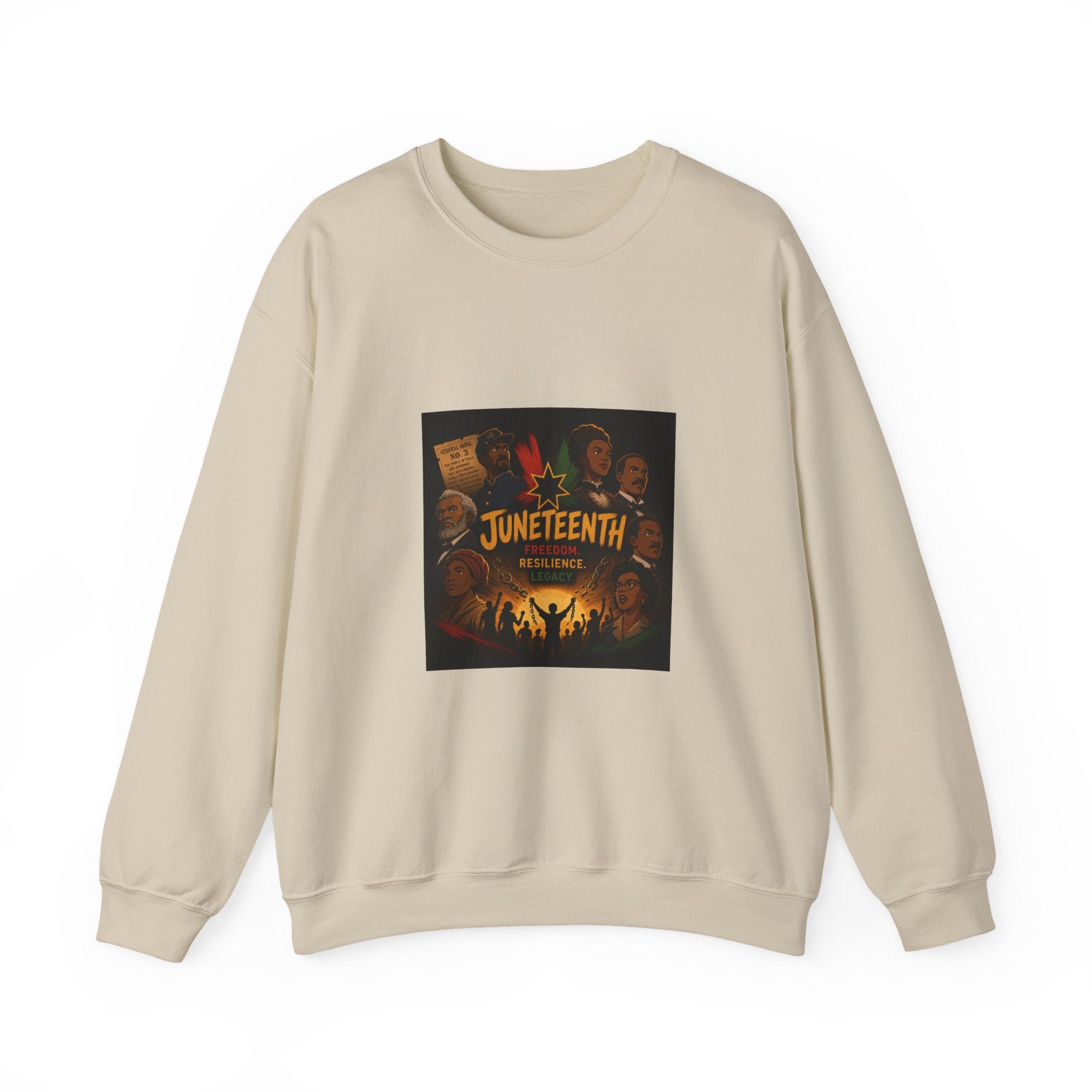 Juneteenth Celebration Sweatshirt — Black History Commemorative Crewneck
