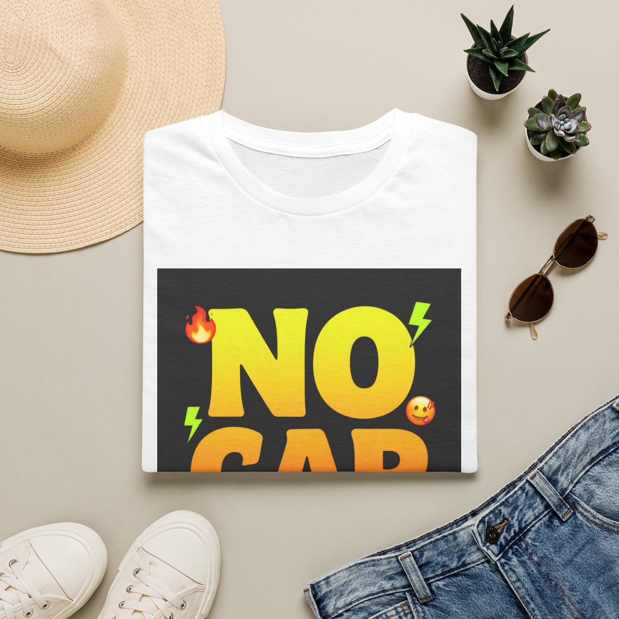 No Cap T-Shirt — "No Cap, All Facts" Bold Graphic Tee