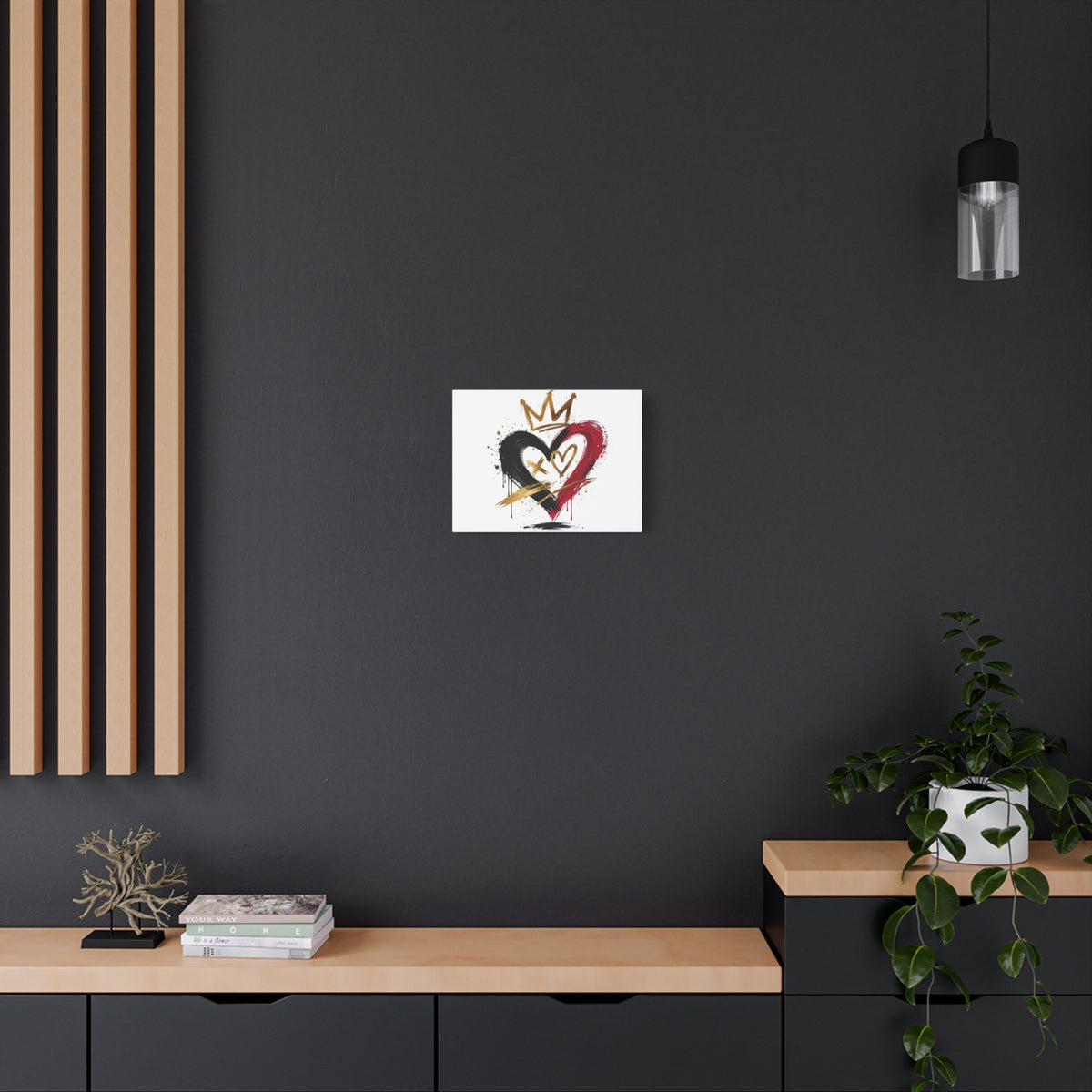 Crowned Heart Canvas