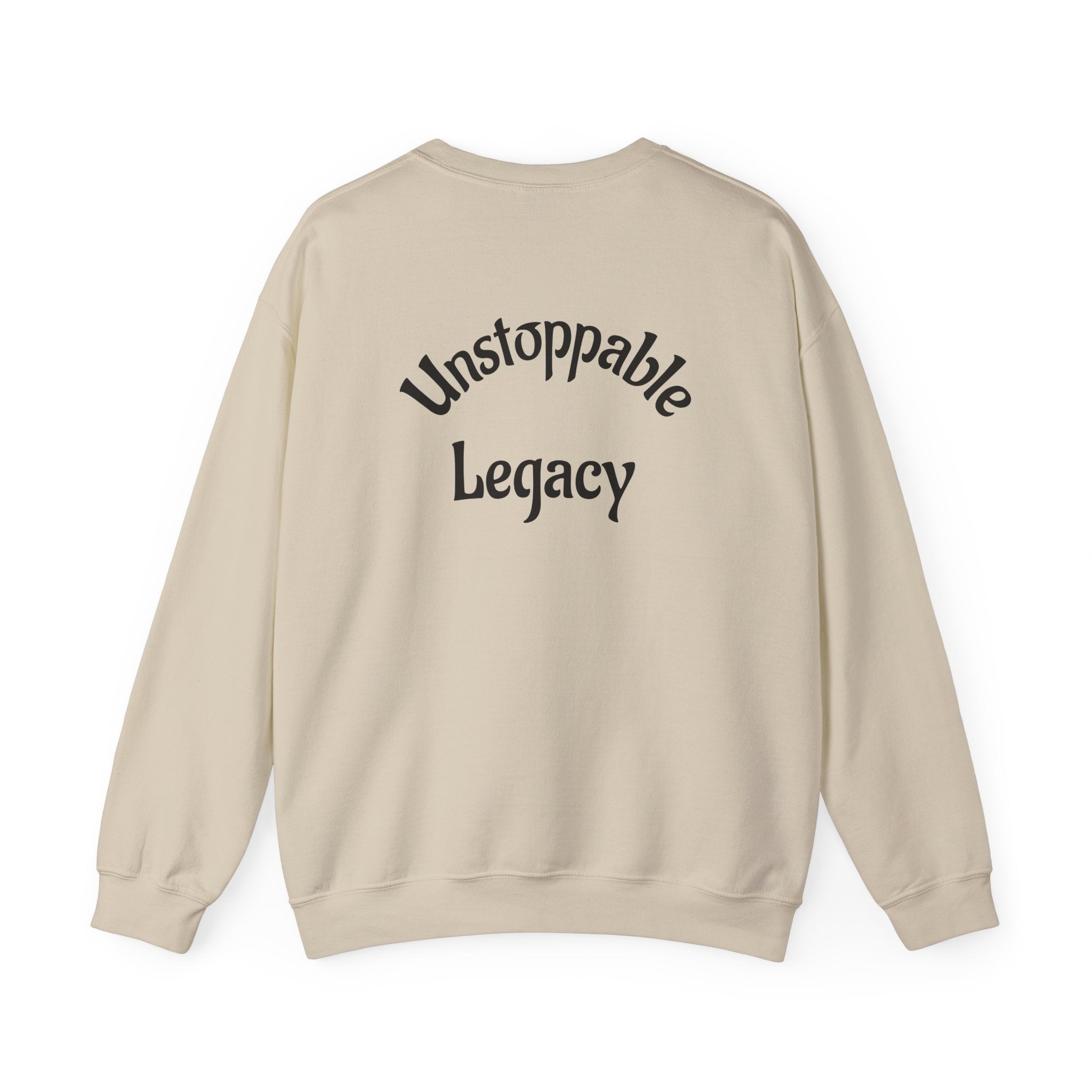 Juneteenth Crewneck Sweatshirt — "Unstoppable Legacy" Commemorative Jun 19 1865 Design
