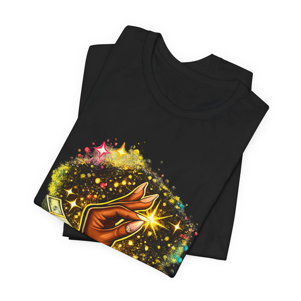 Ate This Up! Graphic Tee — Funny Foodie Hand Gesture T-Shirt