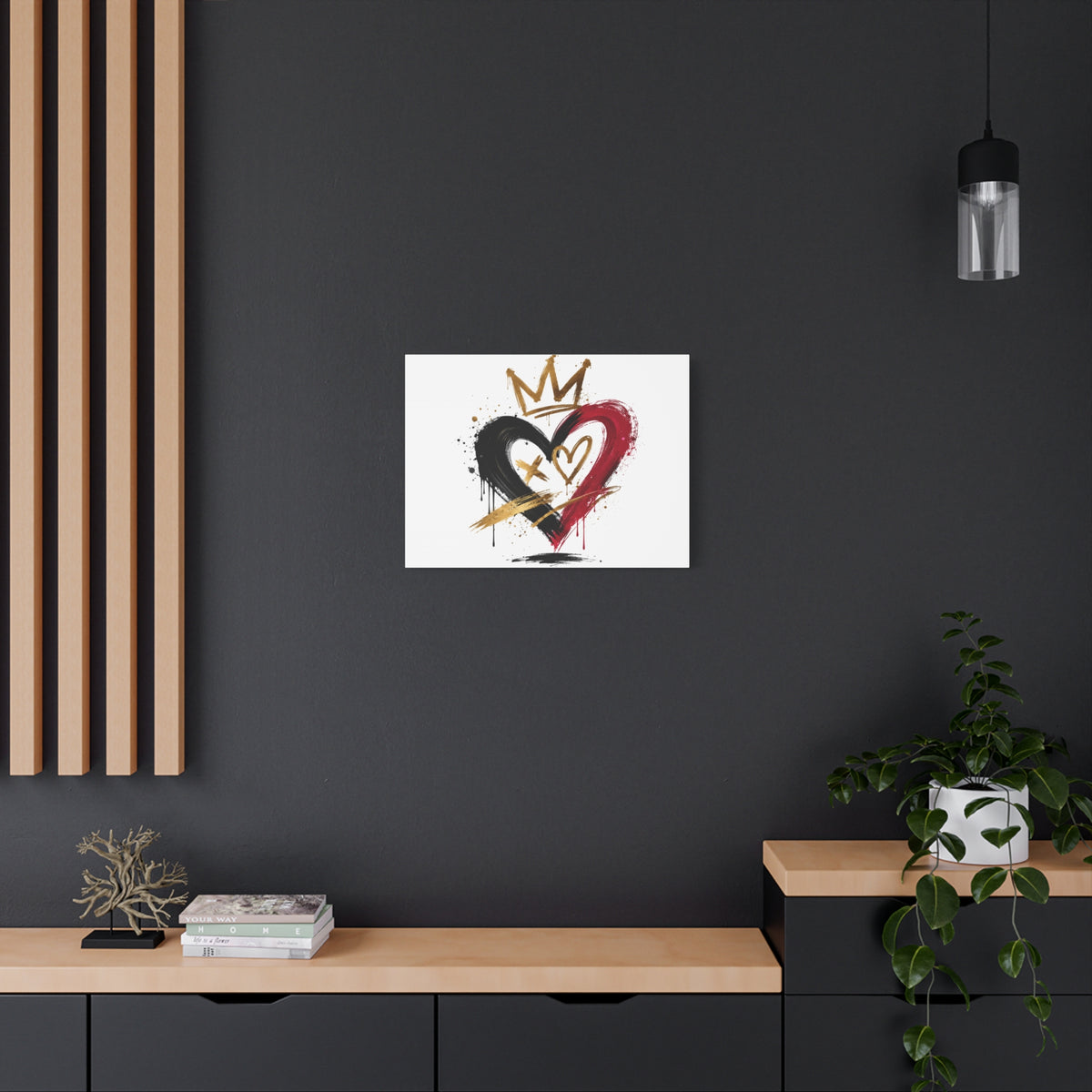 Crowned Heart Canvas