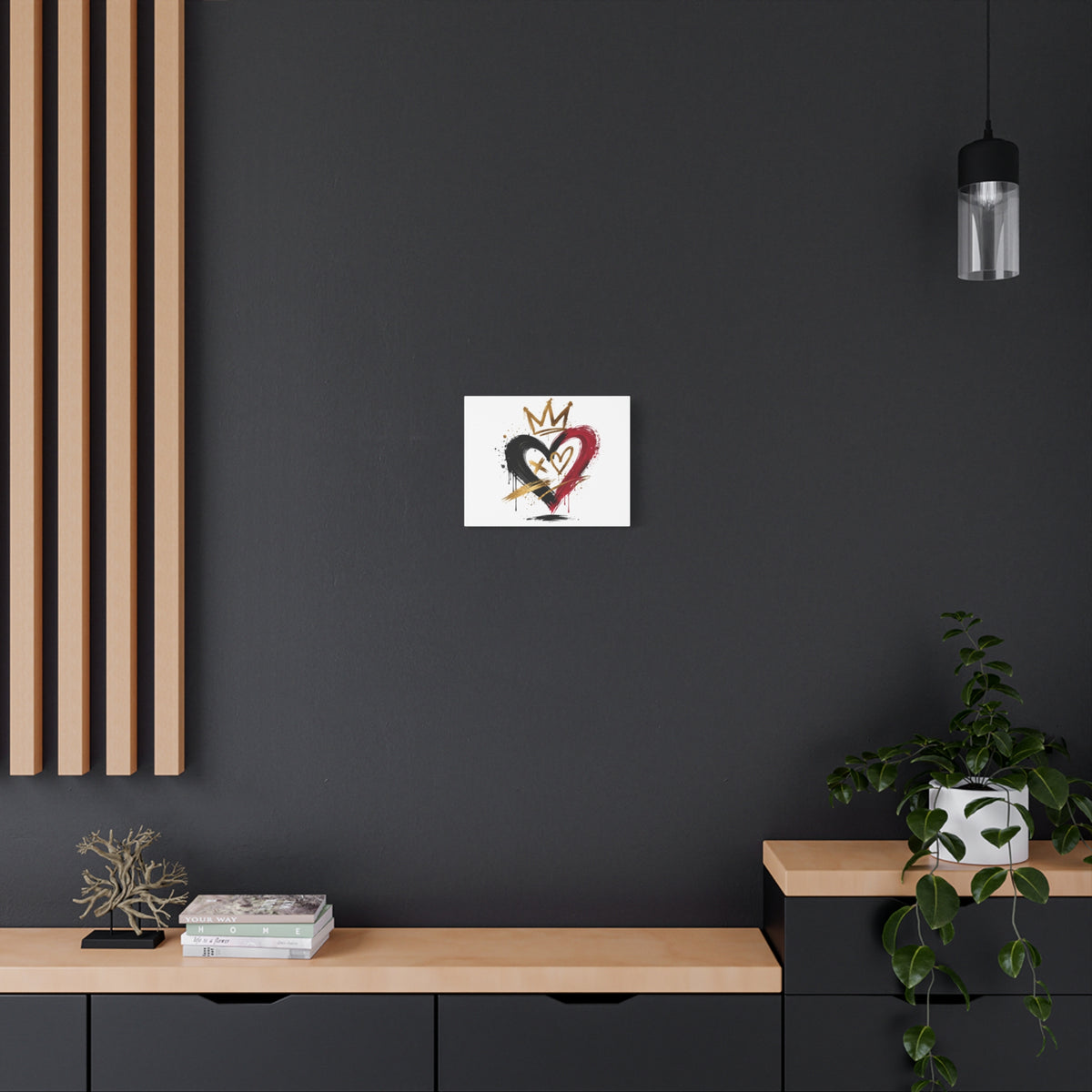 Crowned Heart Canvas