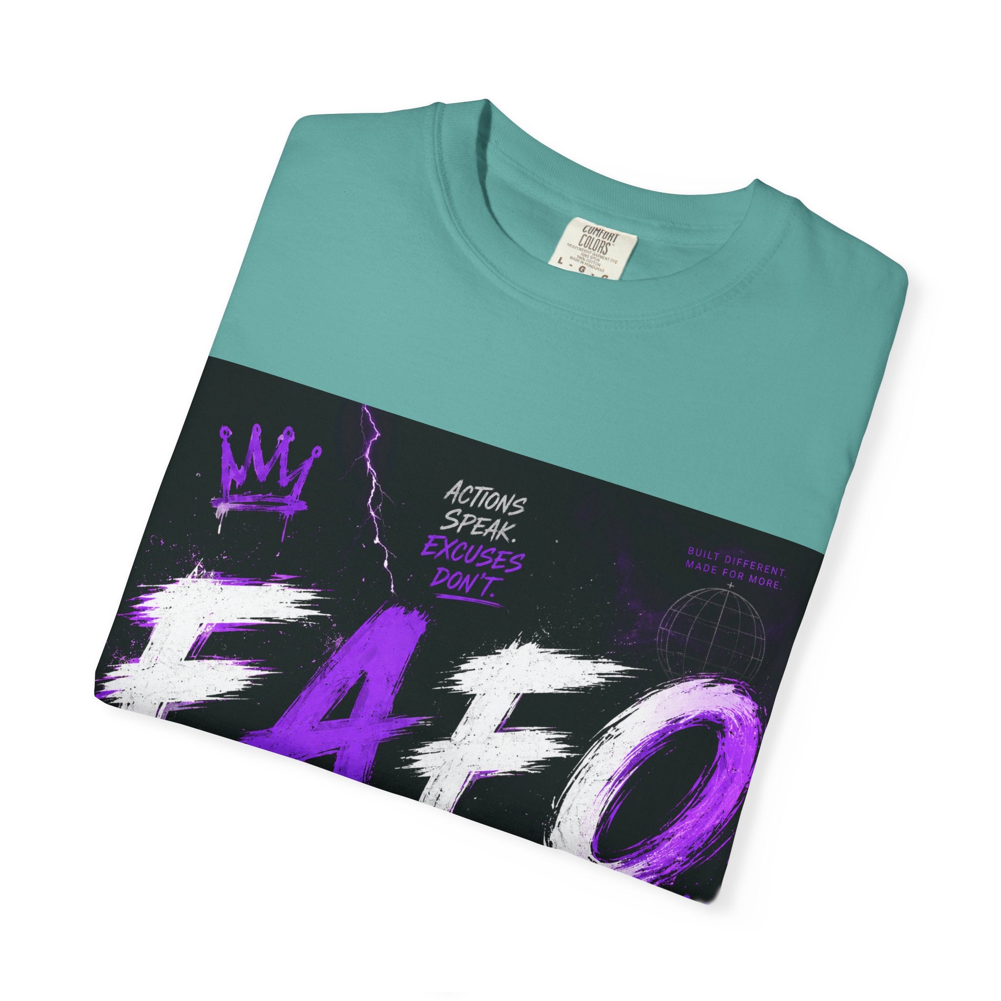 FAFO Graphic T-Shirt — Edgy Purple Streetwear Tee