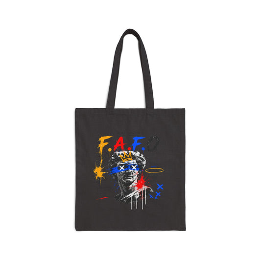 F.A.F.O Graphic Bust Print Tote