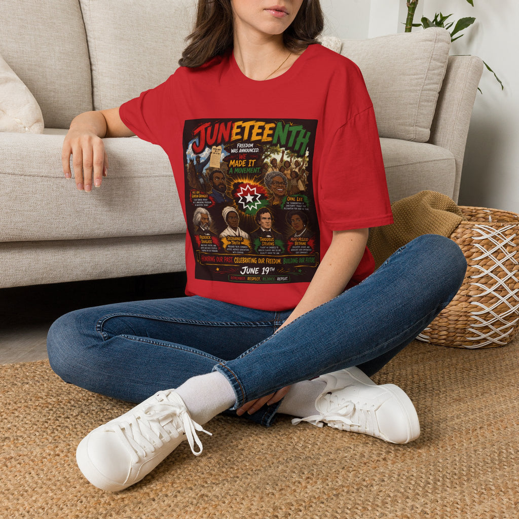 Juneteenth Celebration T-Shirt — Juneteenth Freedom Made It Graphic Tee