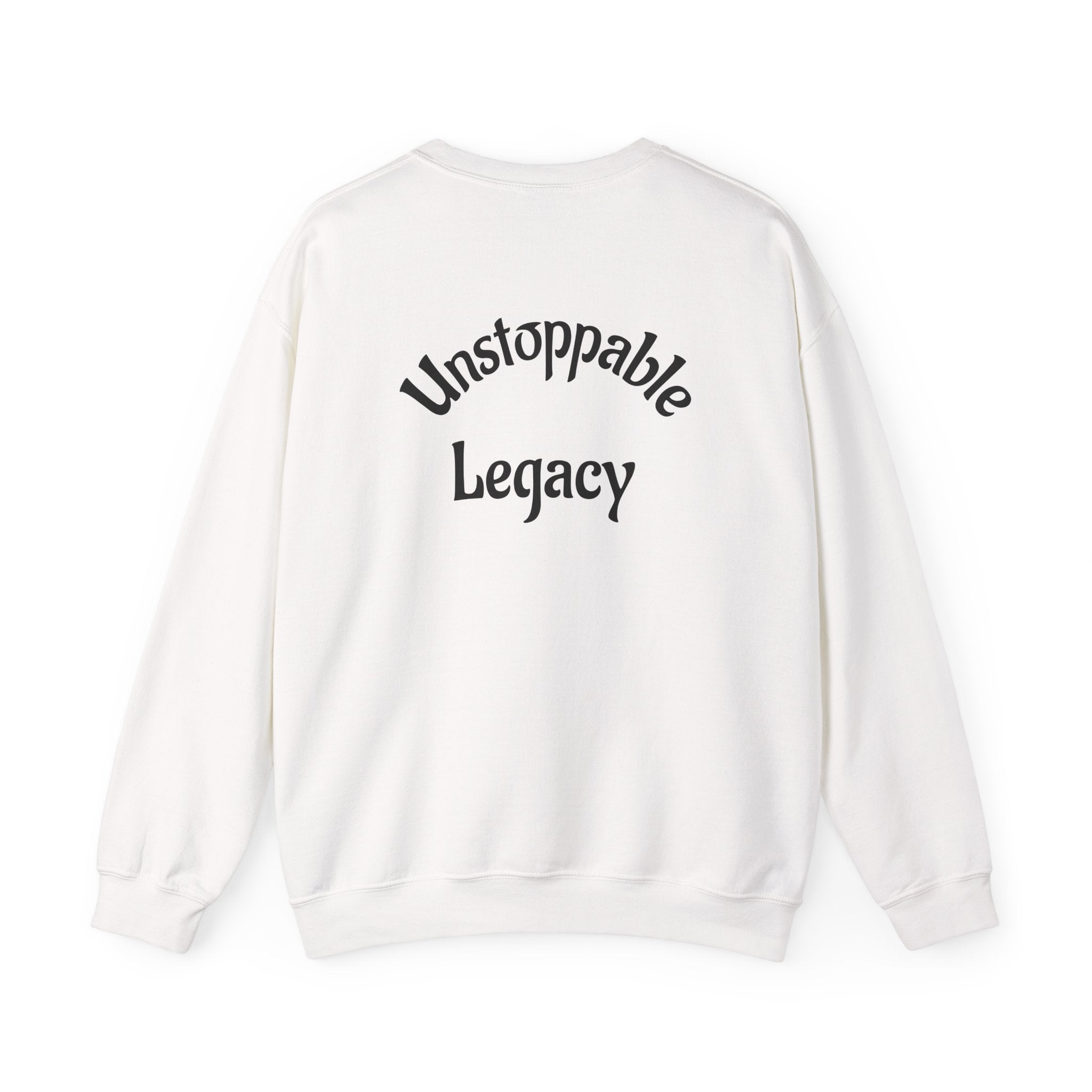 Juneteenth Crewneck Sweatshirt — "Unstoppable Legacy" Commemorative Jun 19 1865 Design