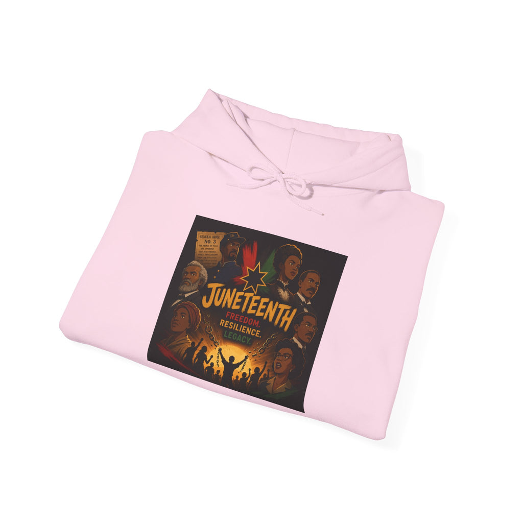 Juneteenth Hoodie — 'Unstoppable Legacy' Commemoration Pullover