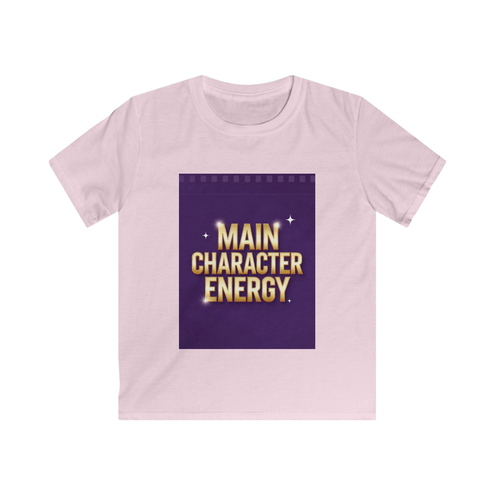 Kids T‑Shirt — "Main Character Energy" Bold Graphic Tee for Confident Kids
