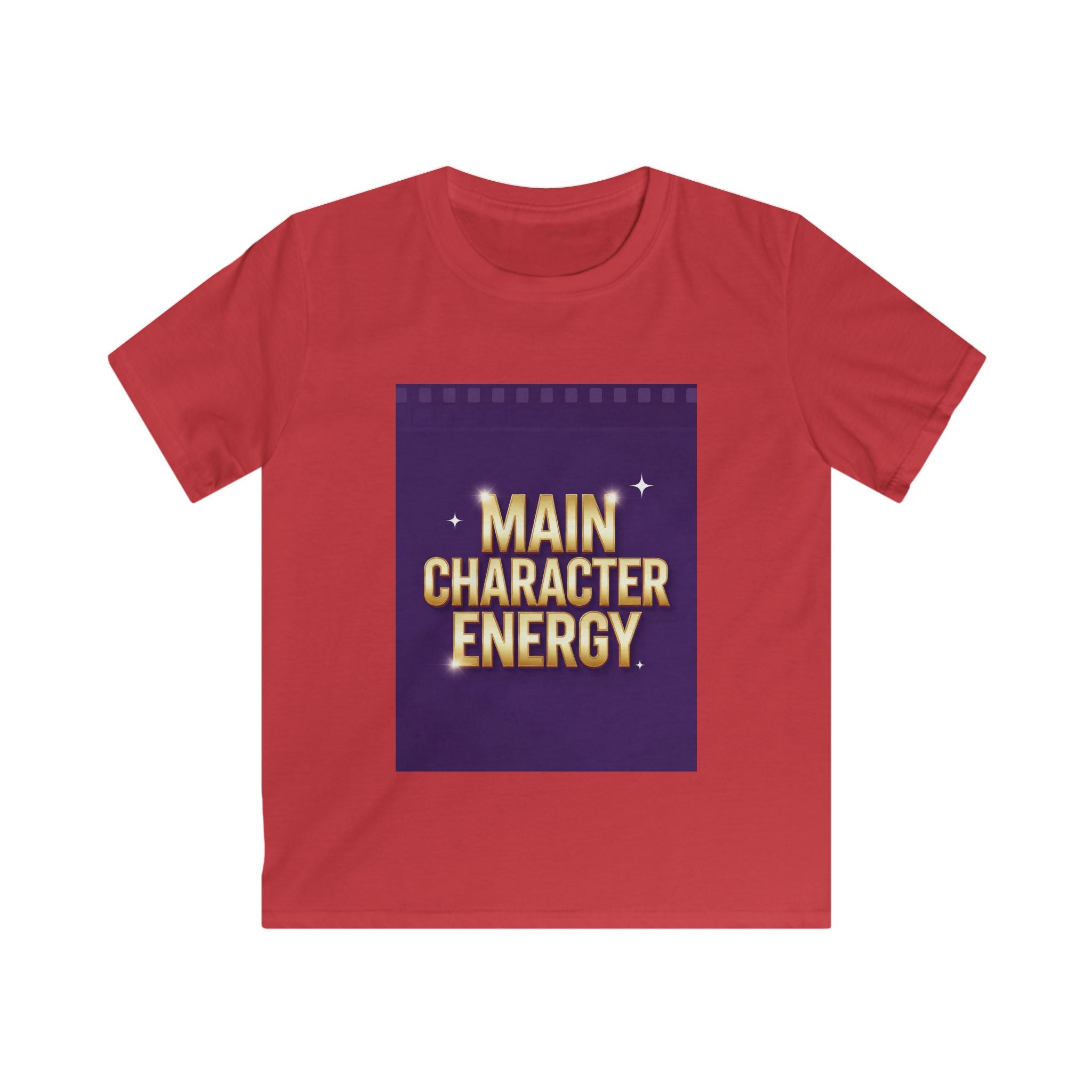 Kids T‑Shirt — "Main Character Energy" Bold Graphic Tee for Confident Kids