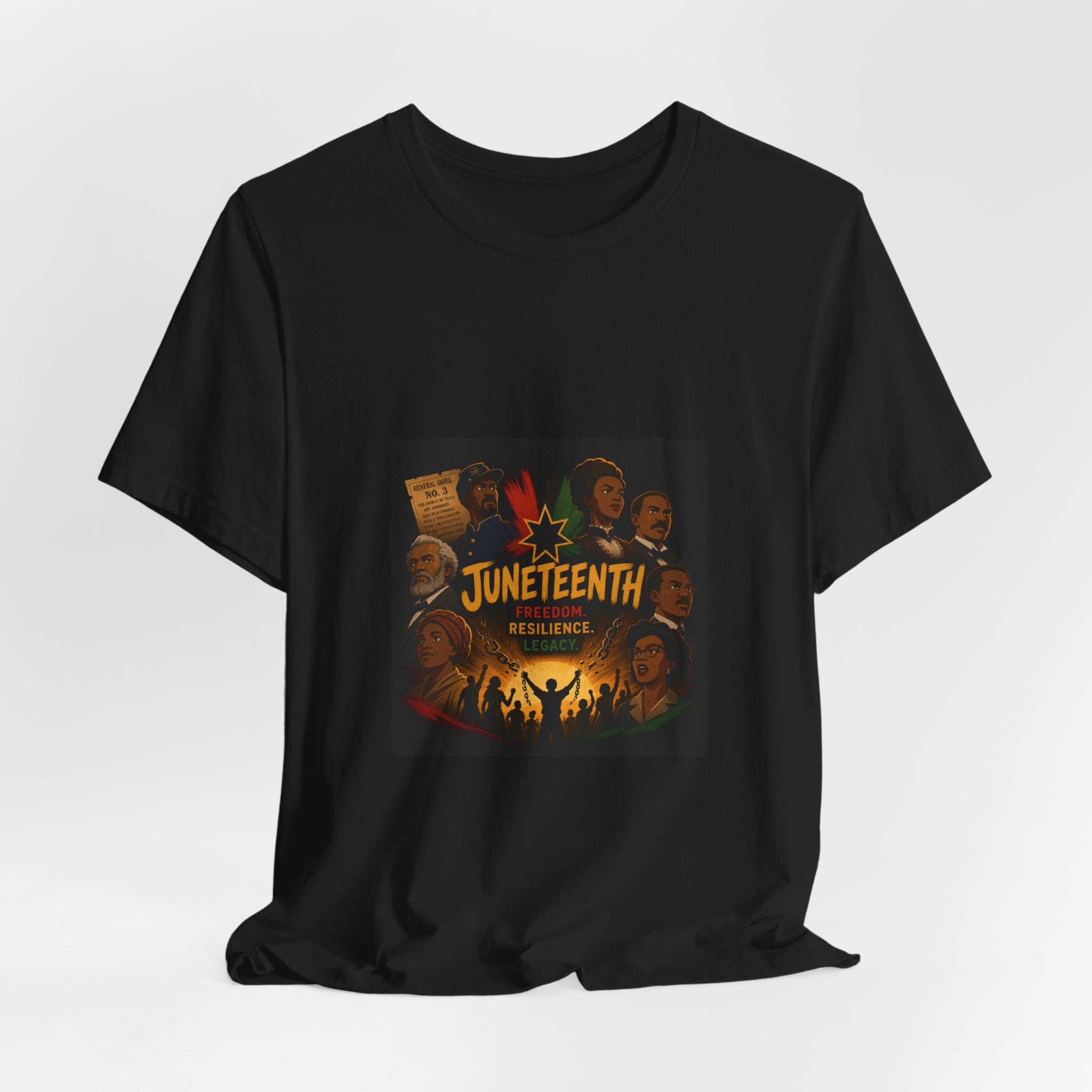 T-Shirt — Bold Typographic Design Tee