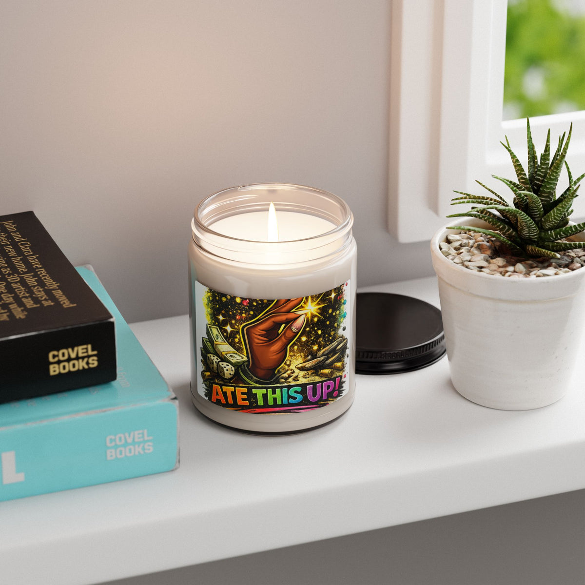 'Ate This Up!' Soy Candle  (9oz)