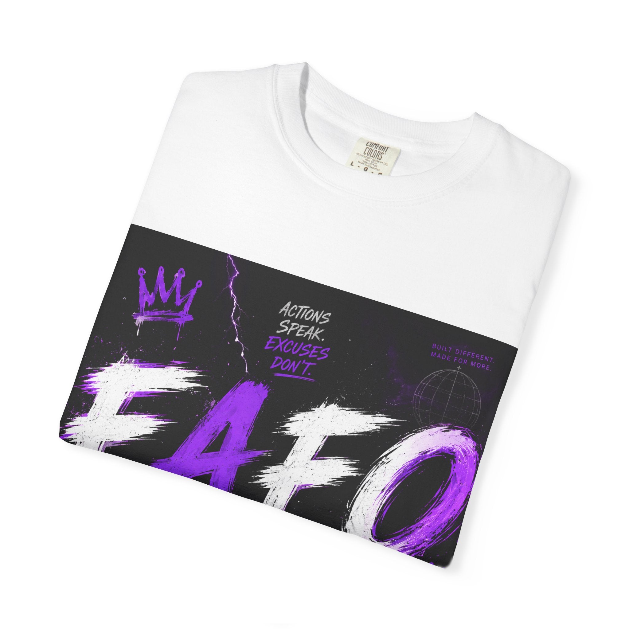 FAFO Graphic T-Shirt — Edgy Purple Streetwear Tee