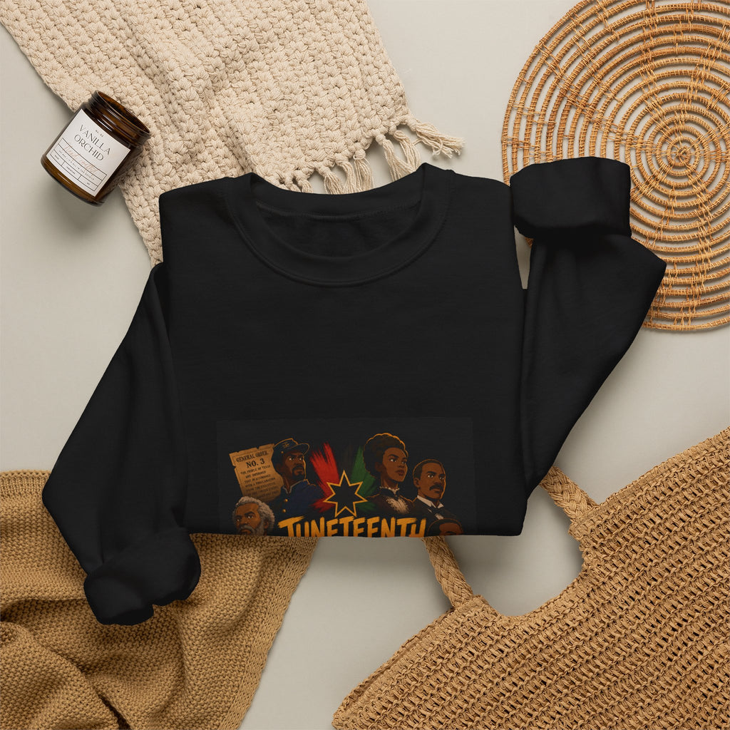 Juneteenth Celebration Sweatshirt — Black History Commemorative Crewneck