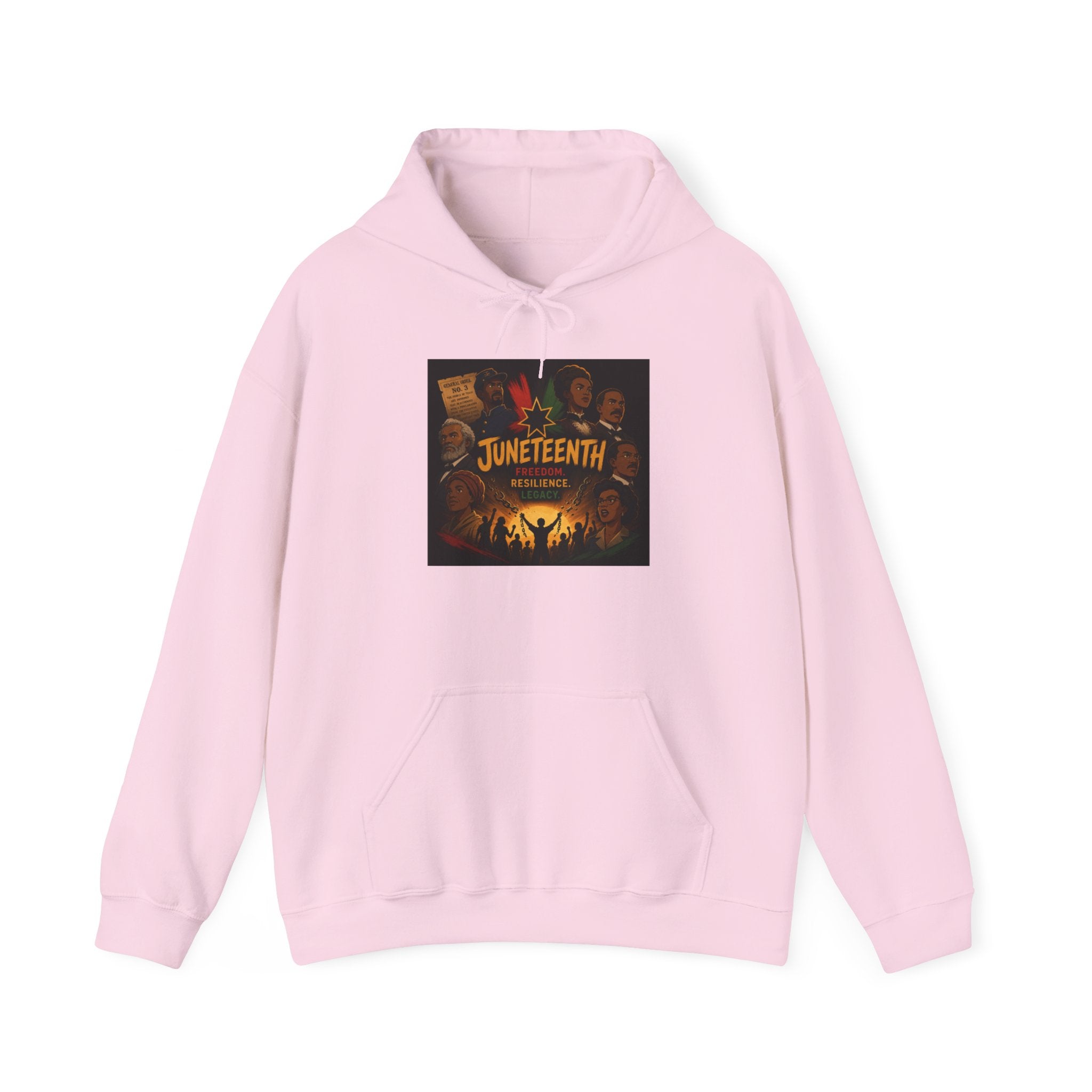Juneteenth Hoodie — 'Unstoppable Legacy' Commemoration Pullover