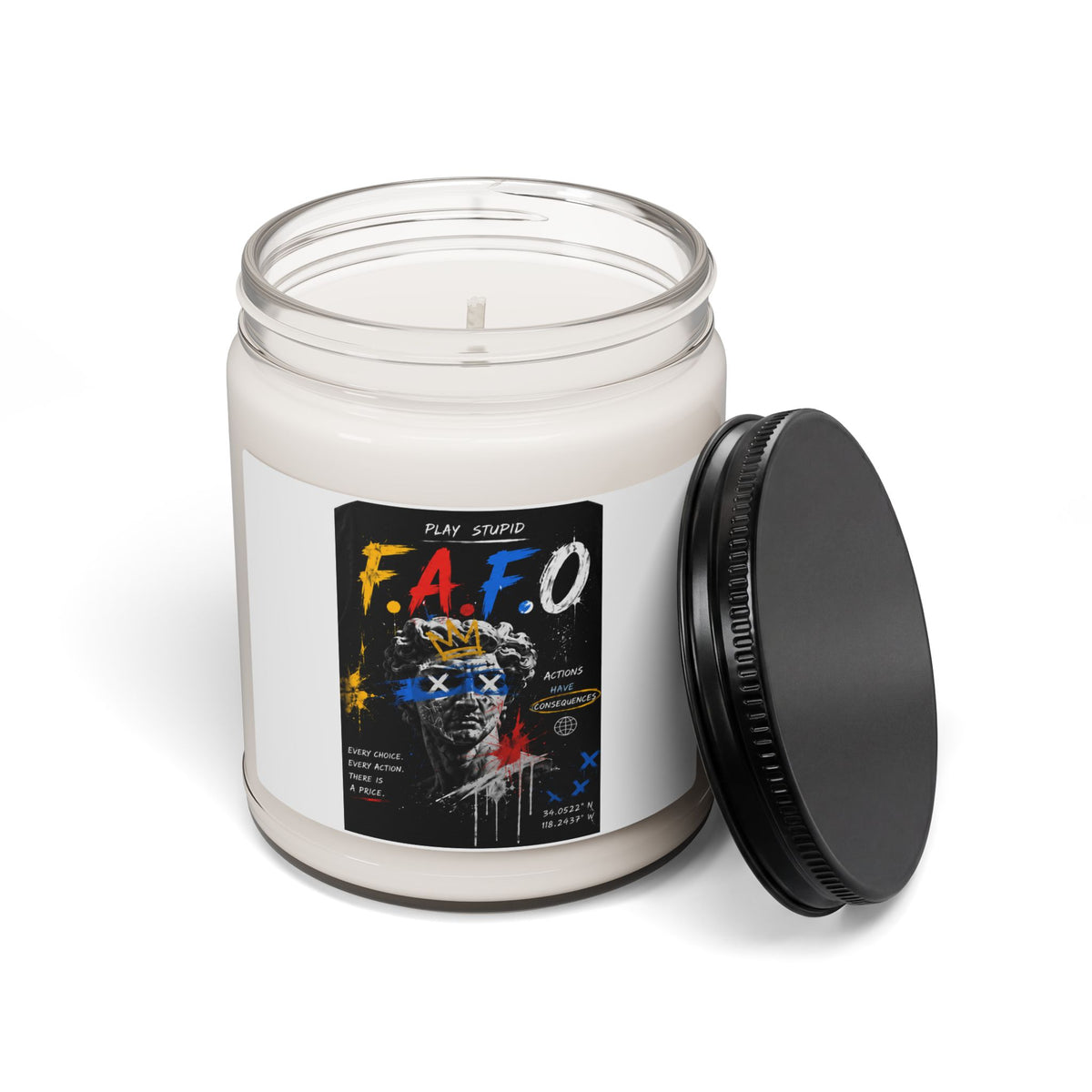 Urban Graffiti King Scented Candle 9oz