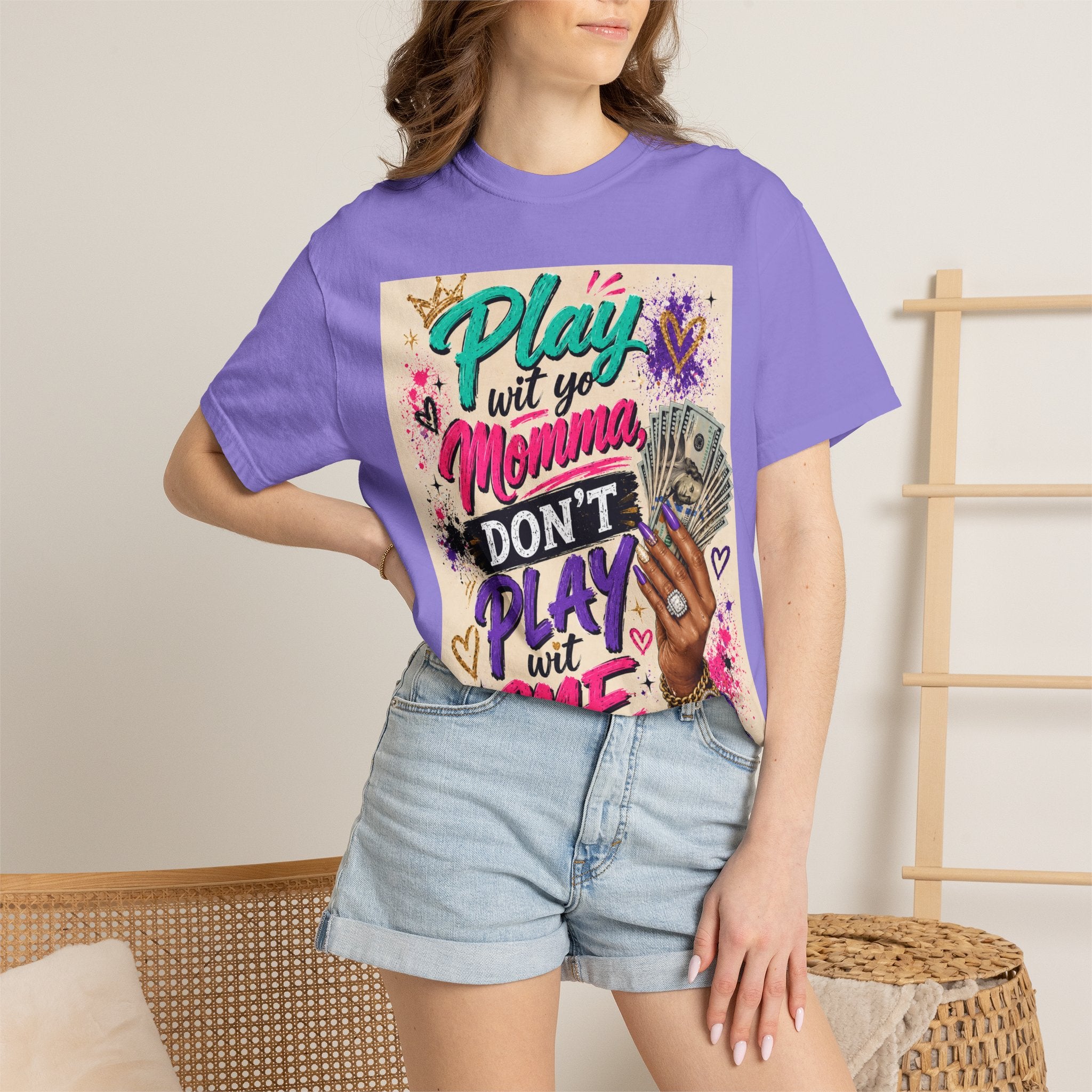 Play Wit Yo Momma Don’t Play Wit Me T-Shirt — Bold Streetwear Graphic Tee